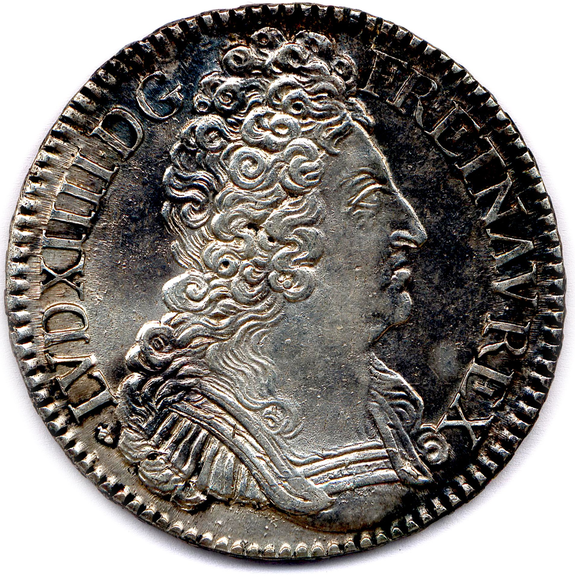 Null LOUIS XIV 1643-1715

Shield with three crowns 1709 H = La Rochelle.

(30.47&hellip;