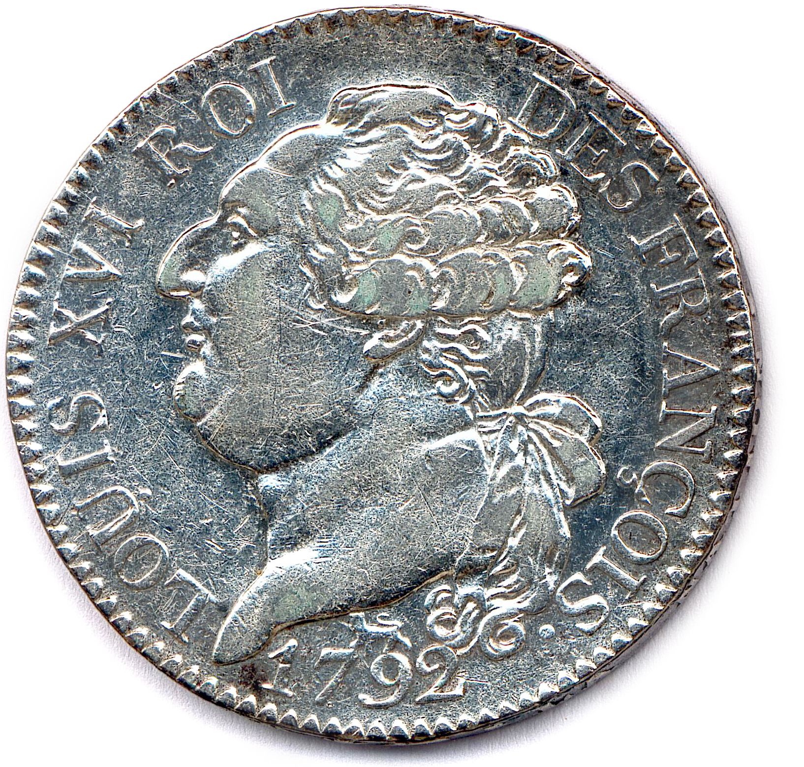 Null VERFASSUNG 1791-1792

Halber Ecu von 3 Livres an 4 de la Liberté - 1792 A =&hellip;