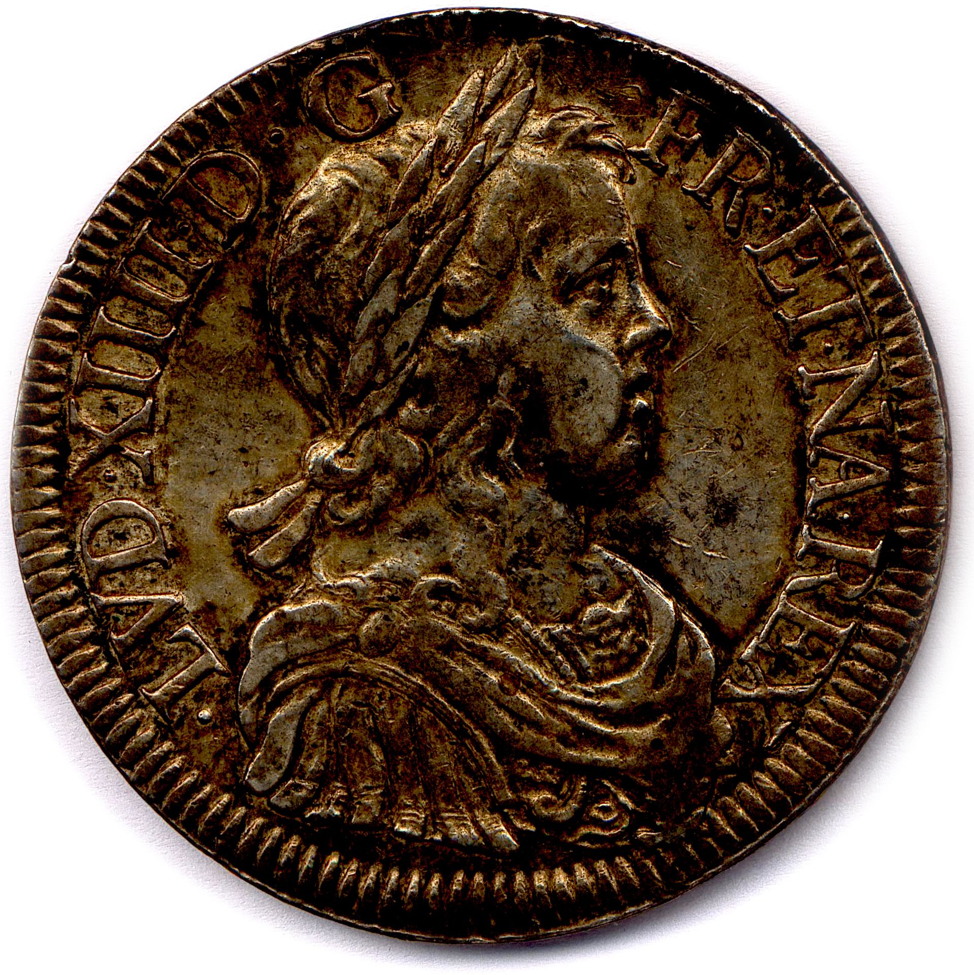Null LUIGI XIV 1643-1715

Scudo con fusibile lungo 1647 K = Bordeaux. 

(XIIII, &hellip;