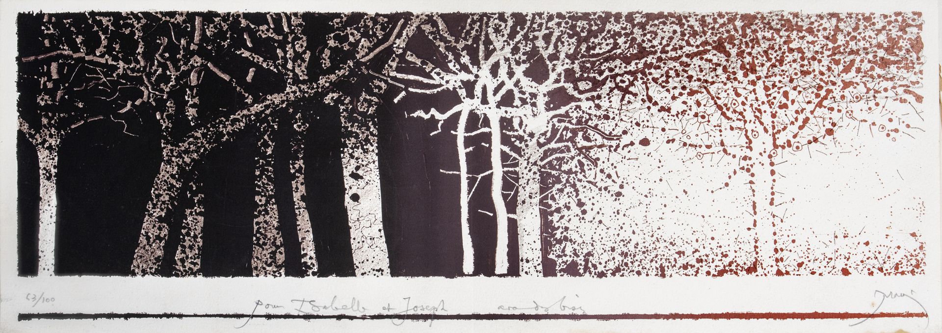 Null 
Mario PRASSINOS (1916-1985)




树木。1984.




绢画。右下角有签名，左侧有63/100字样。




签名&hellip;