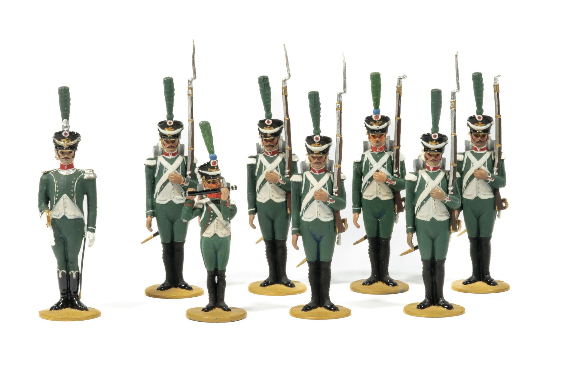 Null Métayer. The Tour d'Auvergne Regiment. Grenadiers: 1 officer (broken saber &hellip;