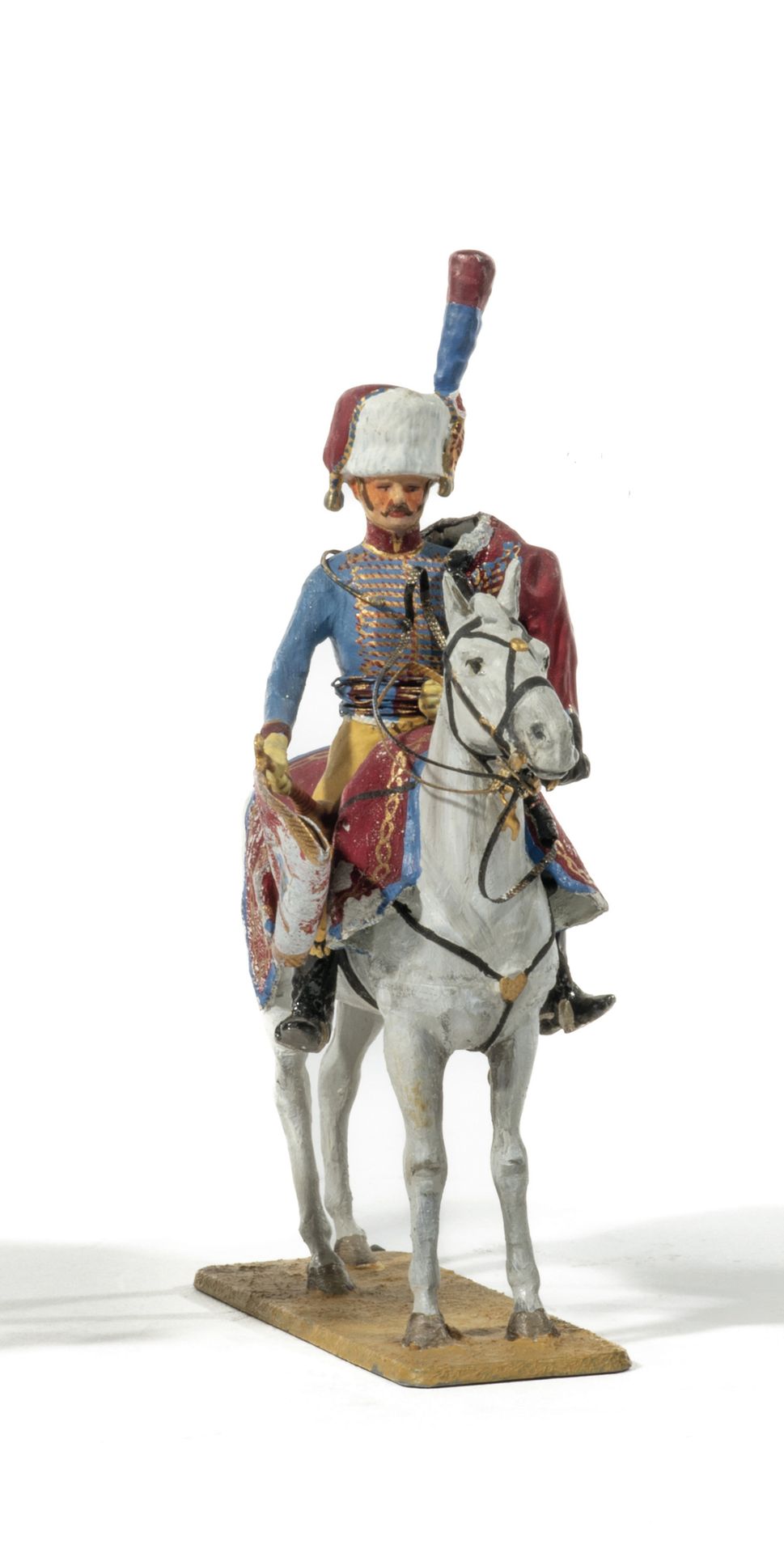 Null Métayer。帝国卫队的 "骑士"（Chasseurs à cheval）。1个小号（1个图）。B.E.