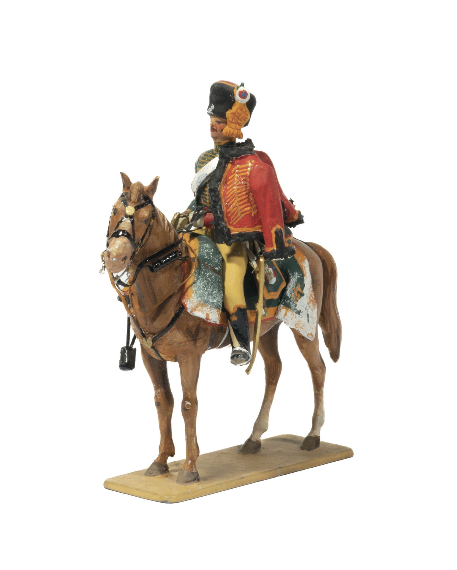 Null Métayer。帝国卫队的 "骑士"（Chasseurs à cheval）。单一的士兵（1图）。(错过了羽化和氧化，否则B.E.）。