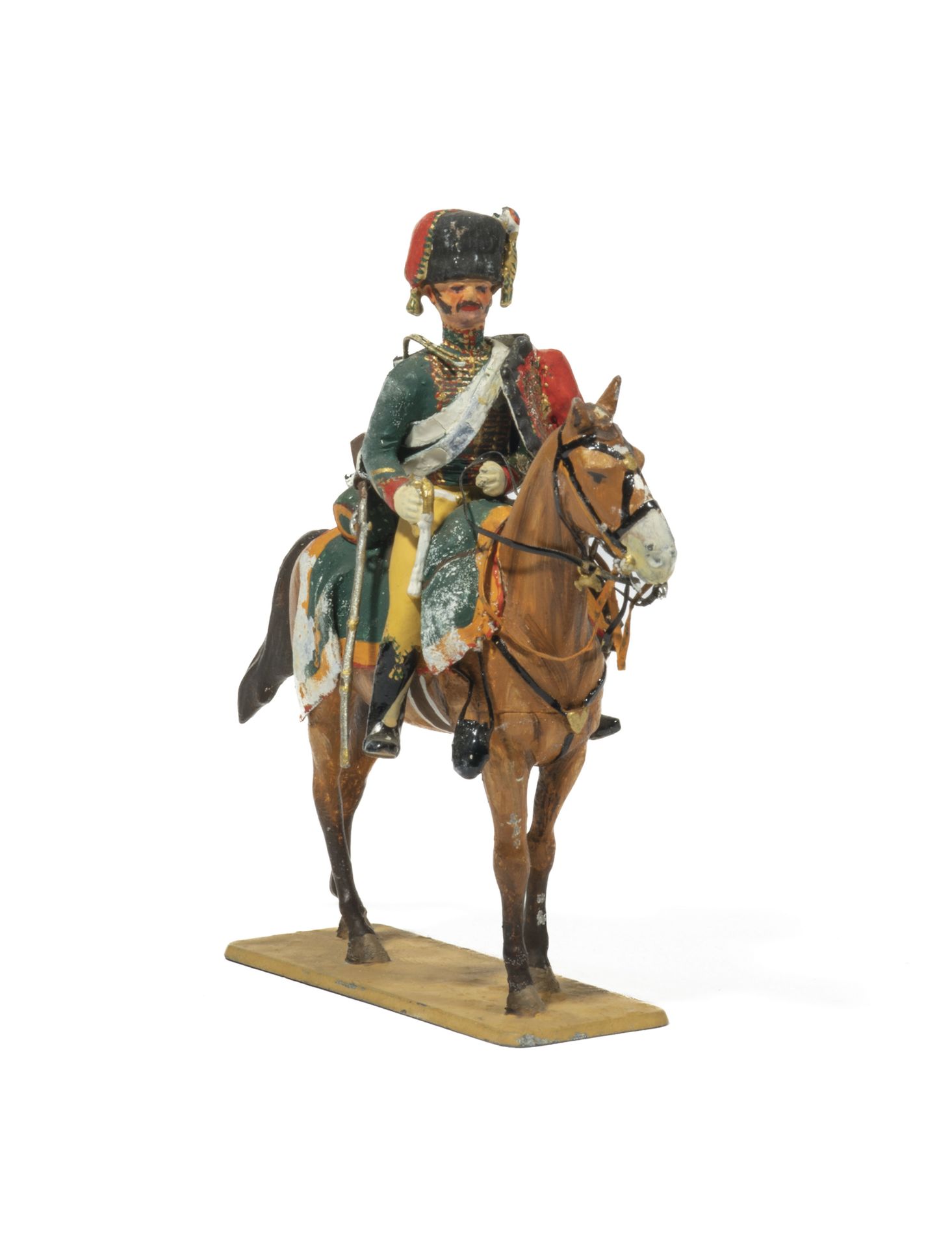 Null Métayer. Les Chasseurs à cheval de la Garde Impériale. 1 soldat. (Schabraqu&hellip;
