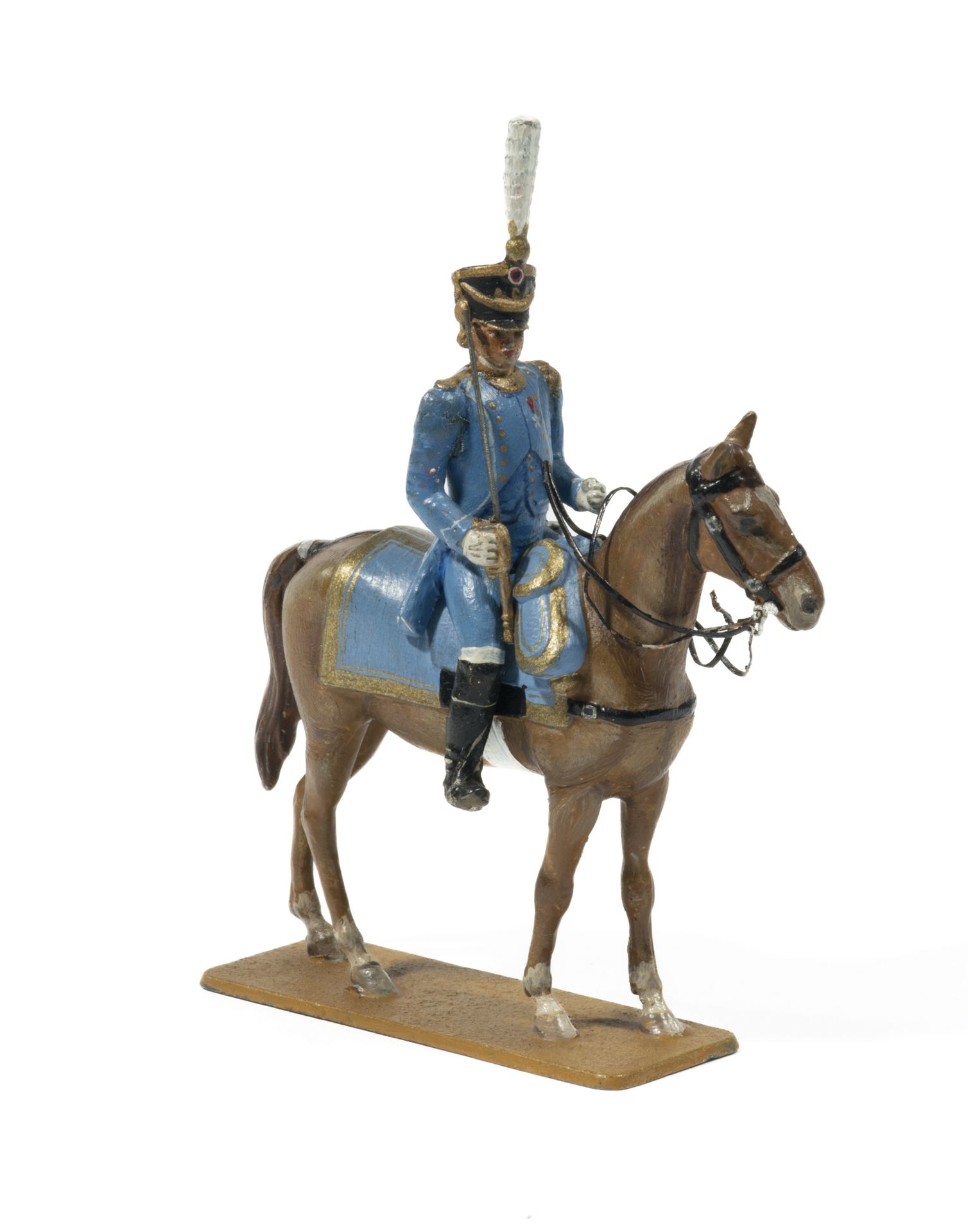 Null Métayer. The Isembourg Regiment. The colonel on horseback (1 fig.).
