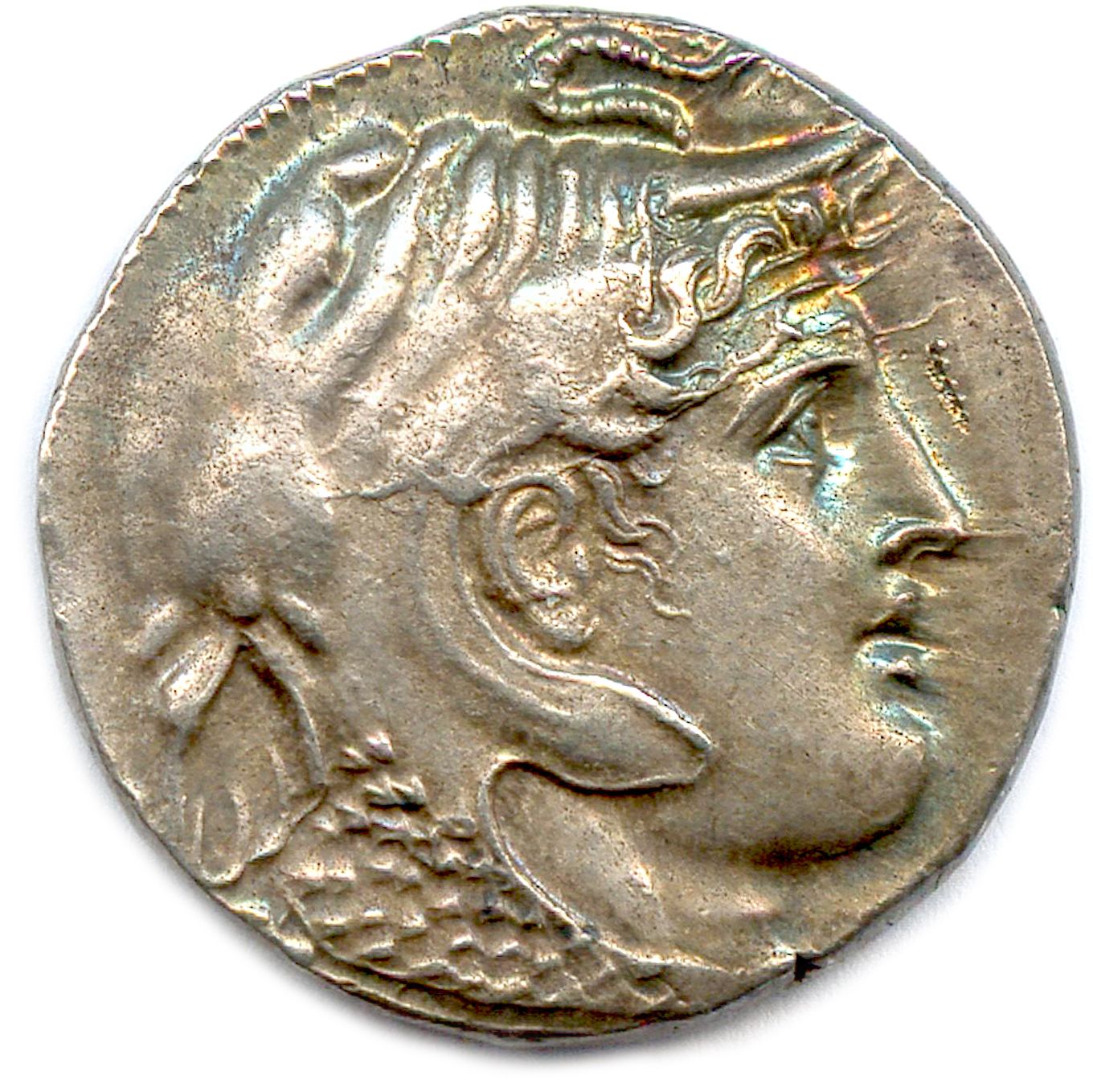 Null 埃及王国--Ptolemia I Soter 323-285

穿着大象皮的亚历山大头像。R/. Athena Promachos.鹰、头盔和字母图案&hellip;