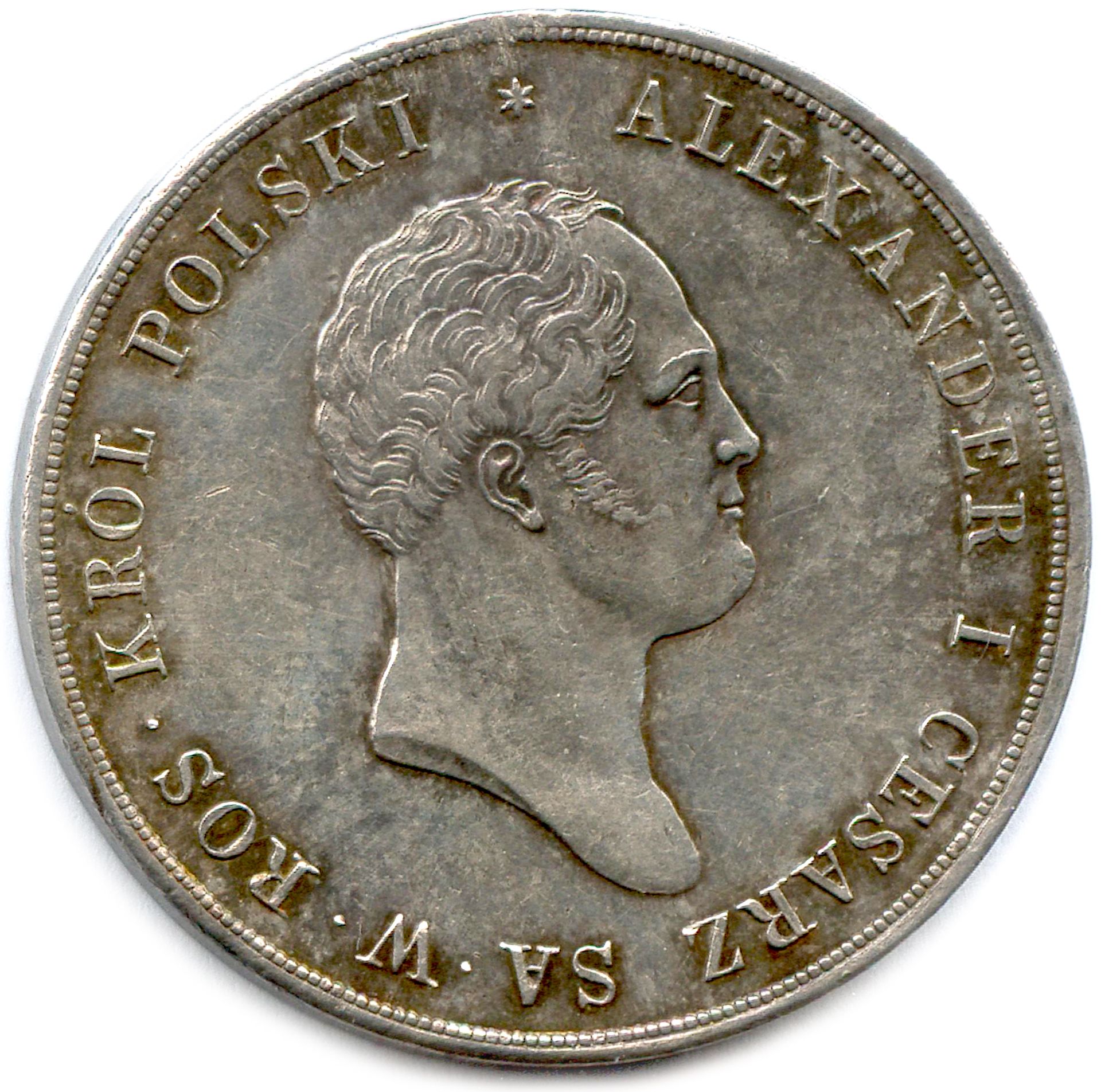 Null POLOGNE - ALEXANDRE Ier 1815-1825

Pièce d'argent de 10 Zlotych 1820 IB Var&hellip;