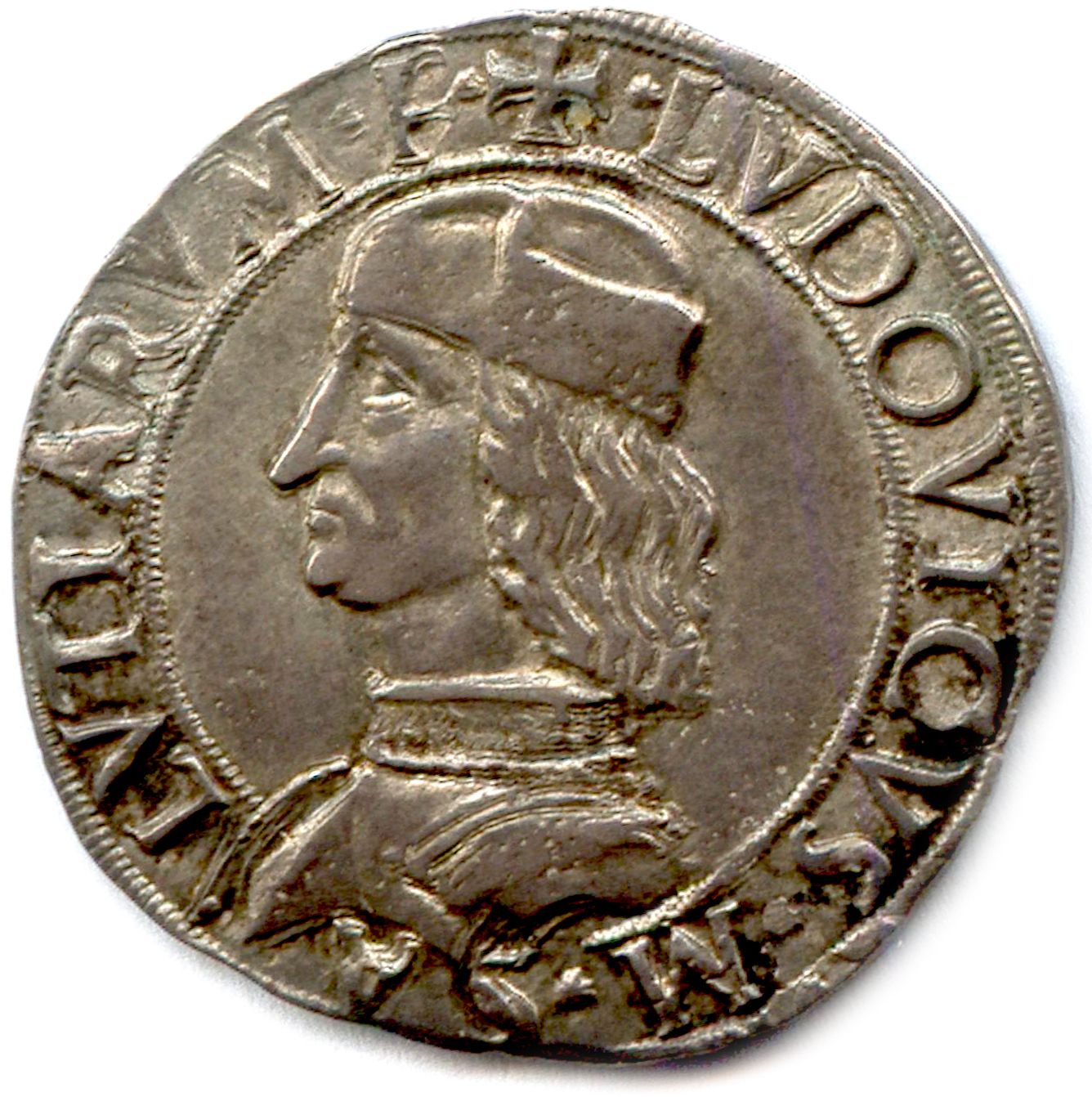 Null ITALIEN - CARMAGNOLE - LOUIS II Markgraf von Saluzzo 1475-1504.

Silberner &hellip;