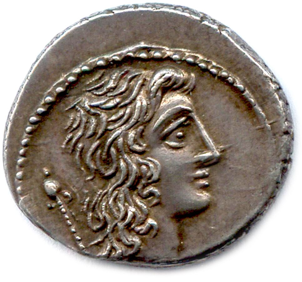 Null CASSIA Q. Cassius Longinus 55 avant J.-C.

Tête du Génie du peuple romain à&hellip;