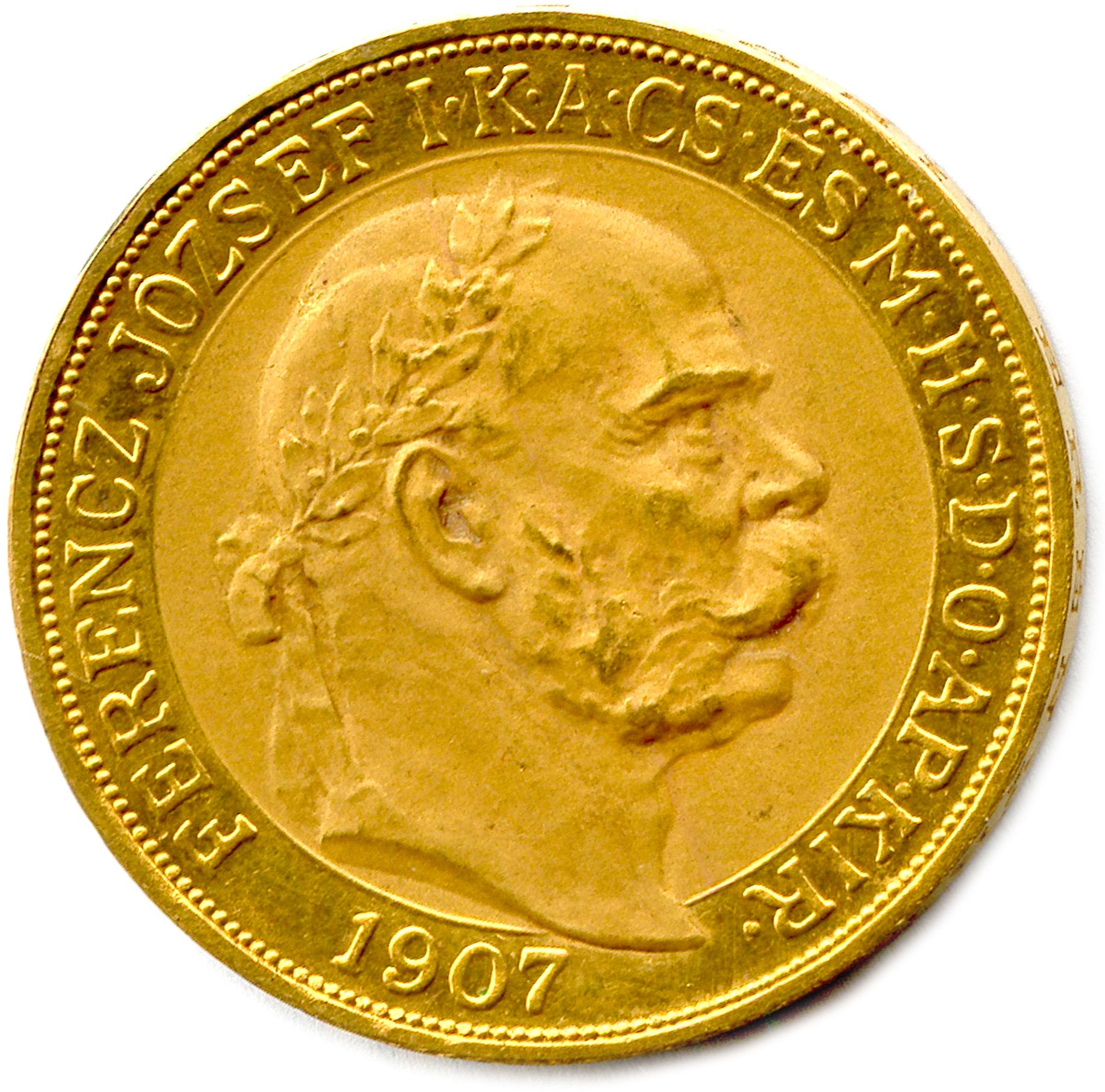 Null AUTRICHE - HONGRIE - FRANÇOIS JOSEPH 1848-1906

100 korona d'or 1907 Kremni&hellip;