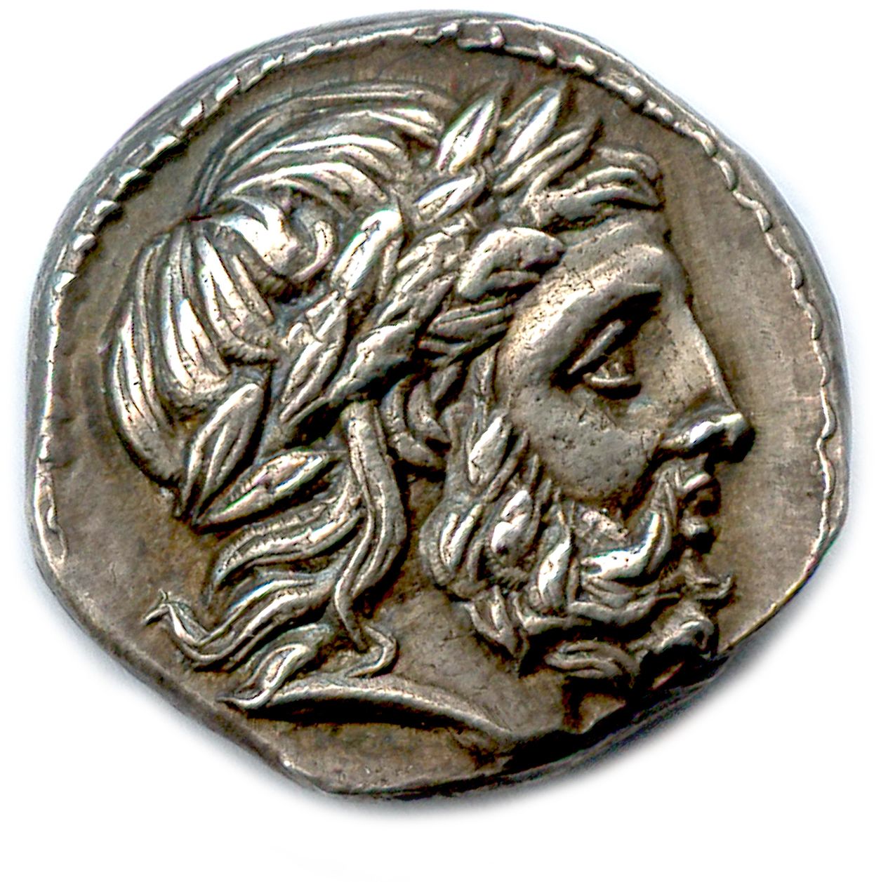 Null 马其顿王国 - 菲利普二世359-336年

宙斯的桂冠头像，右。R/. 裸体骑手手持手掌。

下图是茄子和Γ。以上，ΦΙΛΙΠΠΟΥ。

♦ Le &hellip;