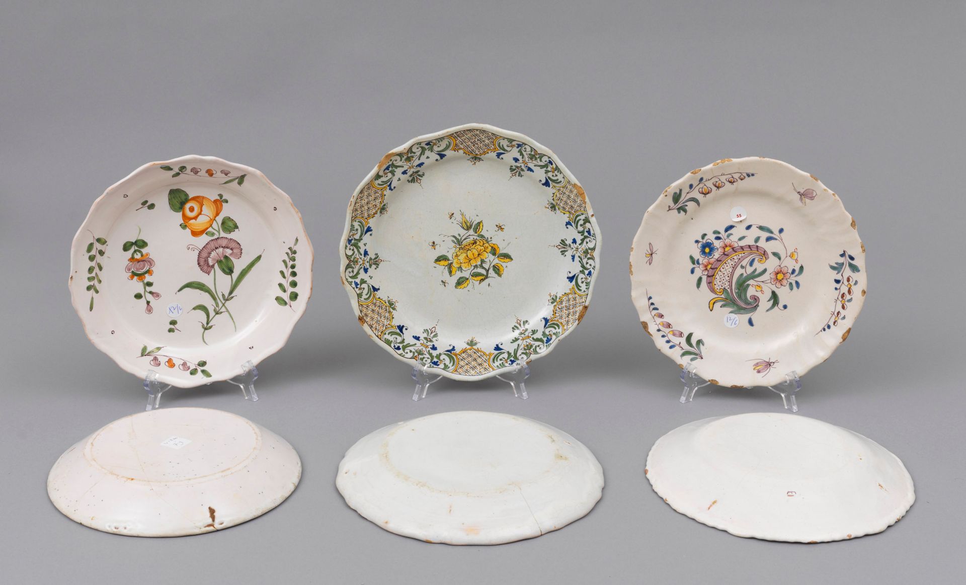 Faience Sud Ouest 
South West



Six earthenware plates with contoured edges, dp&hellip;