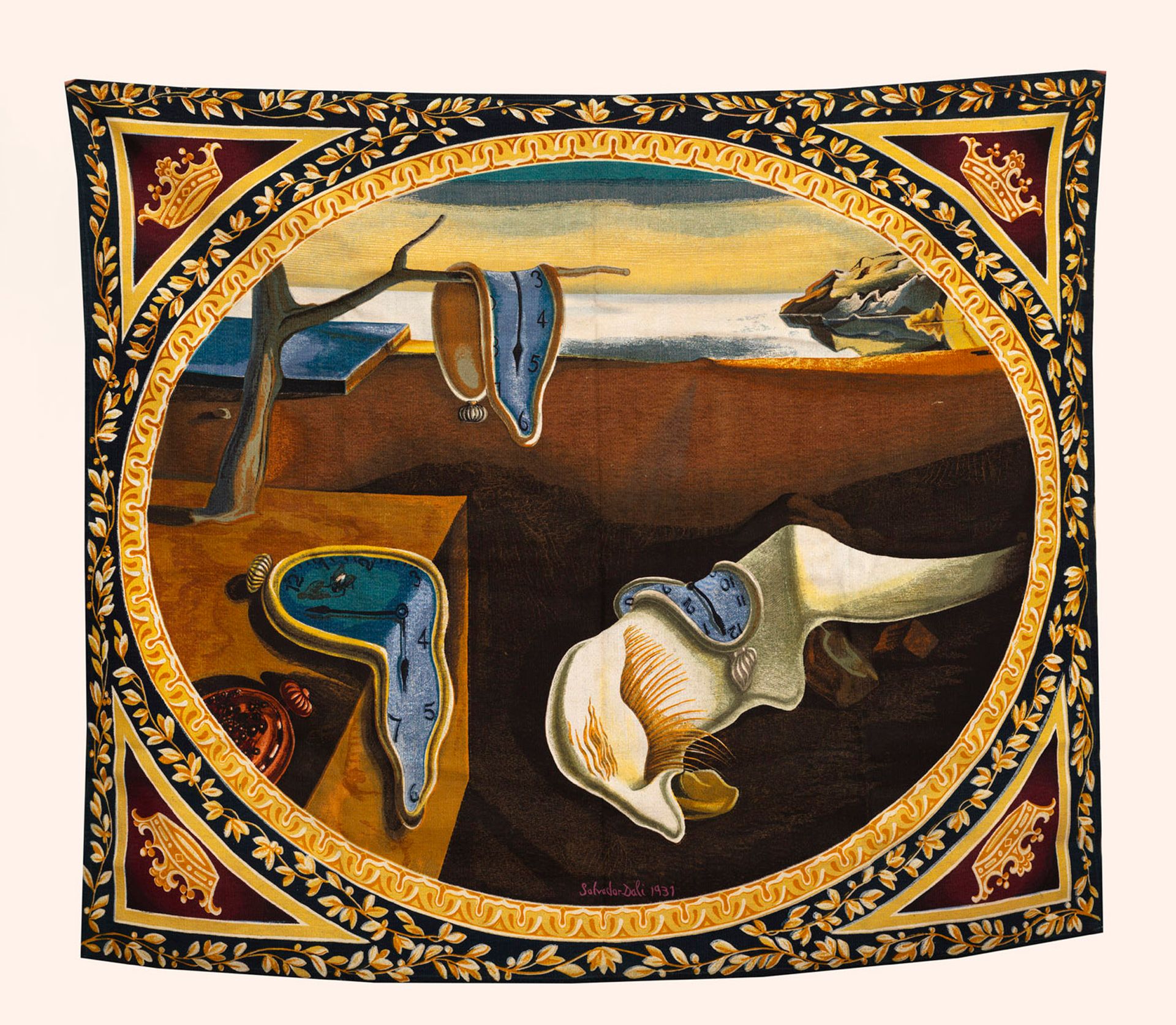 Salvador DALI 萨尔瓦多-达利(1904-1989)--《之后--记忆的持久性》--挂毯，500份，由法国Suzy Langlois制作，美国纽约市&hellip;