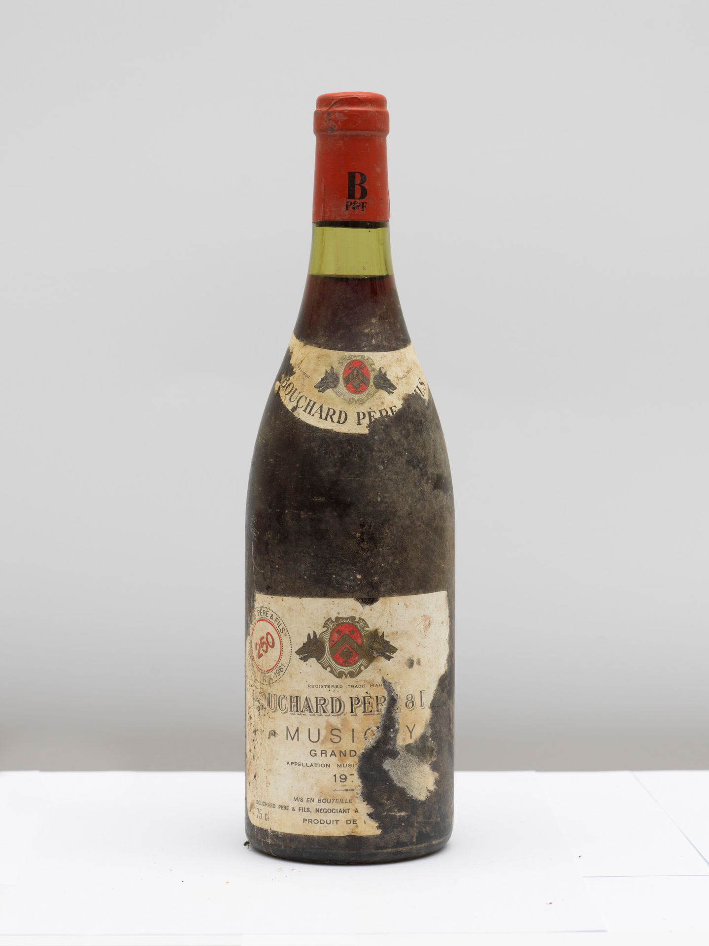 Vin Musigny 1 bouteille Musigny 1978 Bouchard Père & Fils - Niveau à 2 cm - Etiq&hellip;