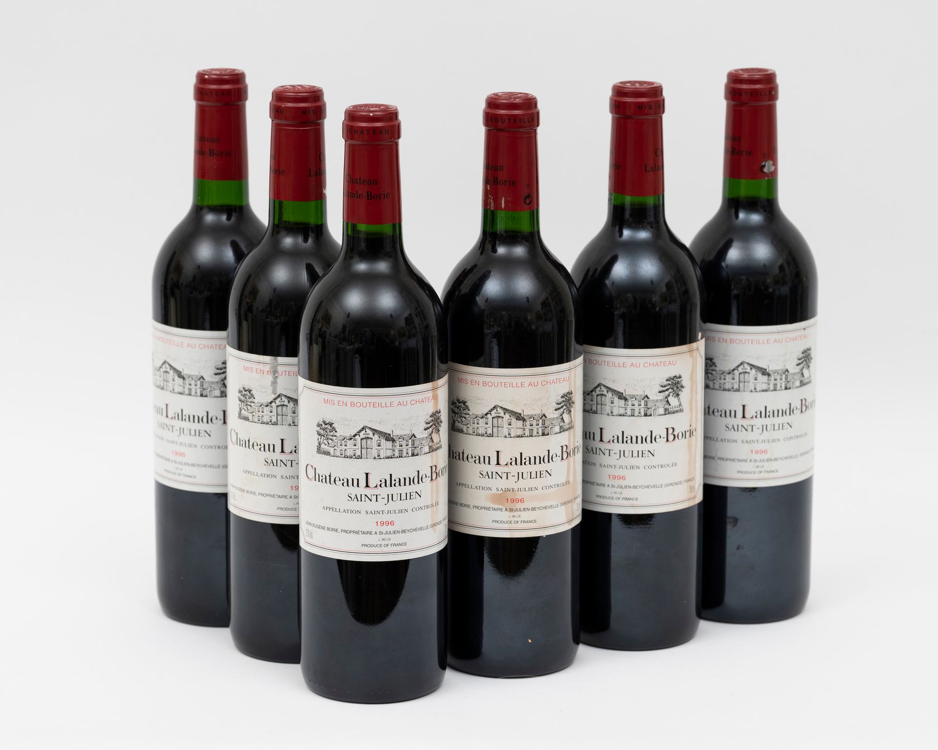 VIN CHÂTEAU LALANDE BORIE -6 bouteilles CHÂTEAU LALANDE BORIE 1996 Saint-Julien &hellip;