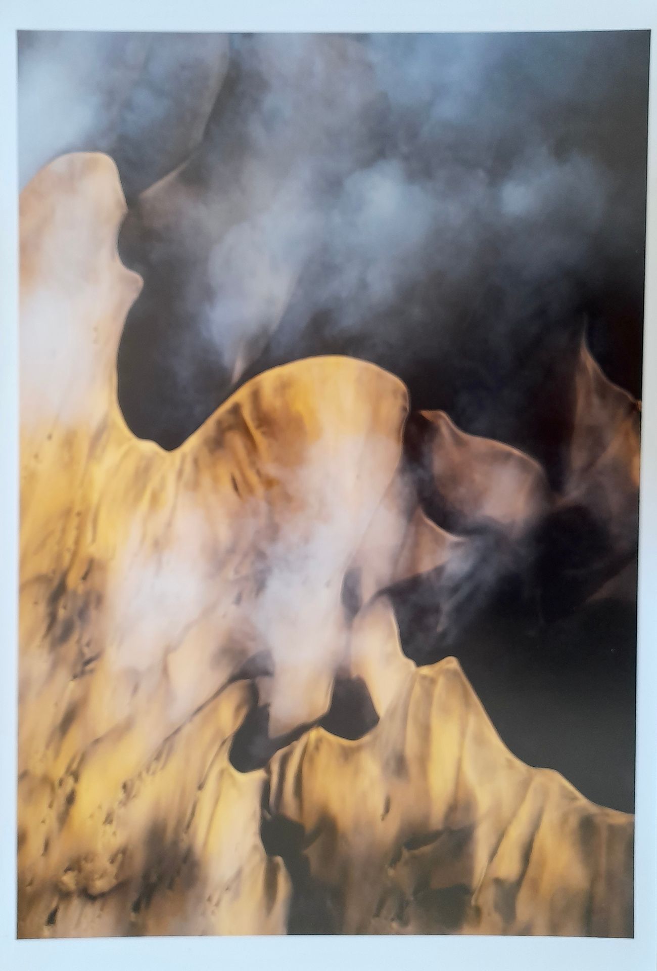 Jean Murret LABARTHE 黎明的沙丘 - 照片 纸质印刷品 - 日期：2019年10月3日 - 40,50 x 27,50cm