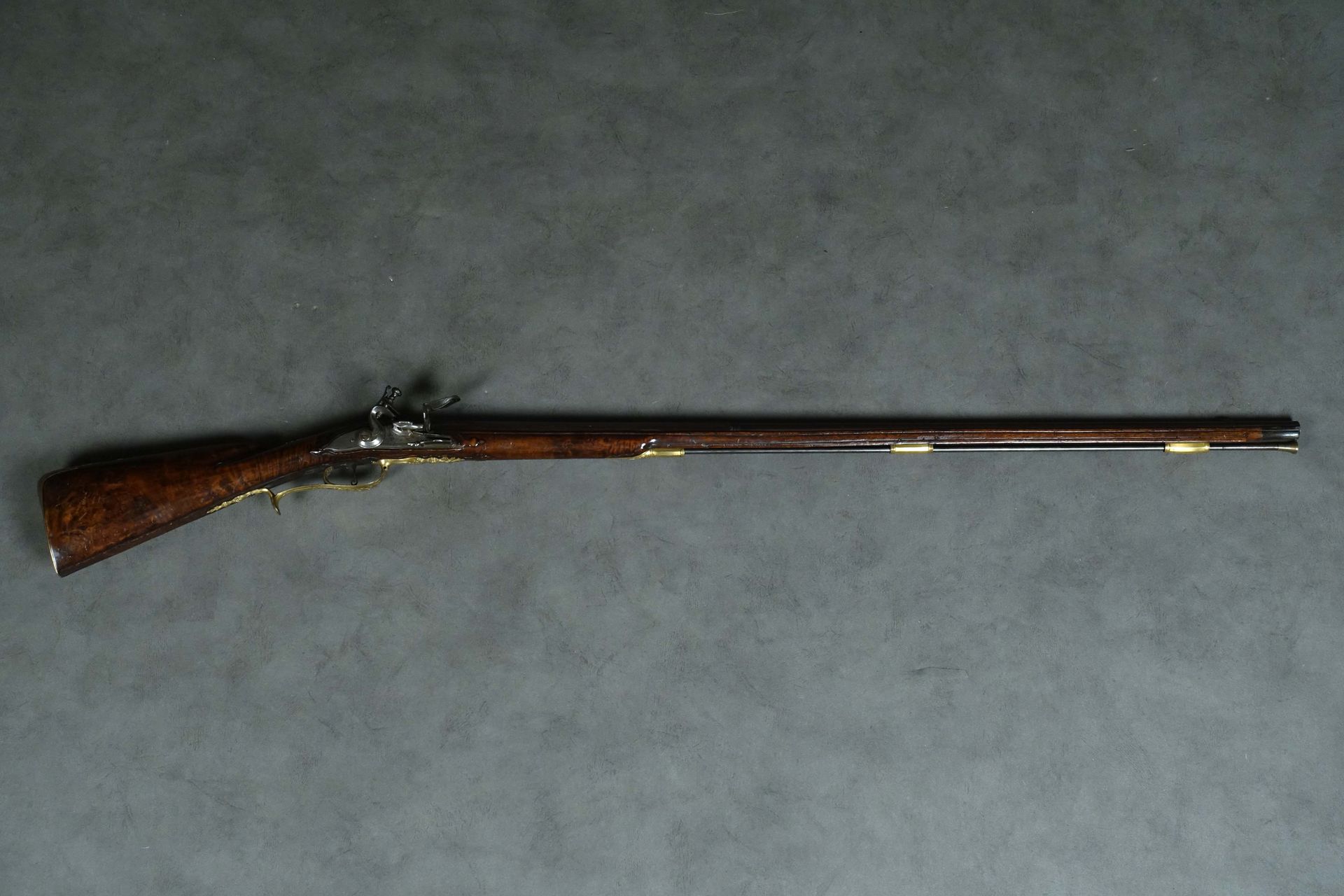 Claude Niquet (arquebusier et graveur à Liège de 1690à 1740.) Fusil de chasse. S&hellip;