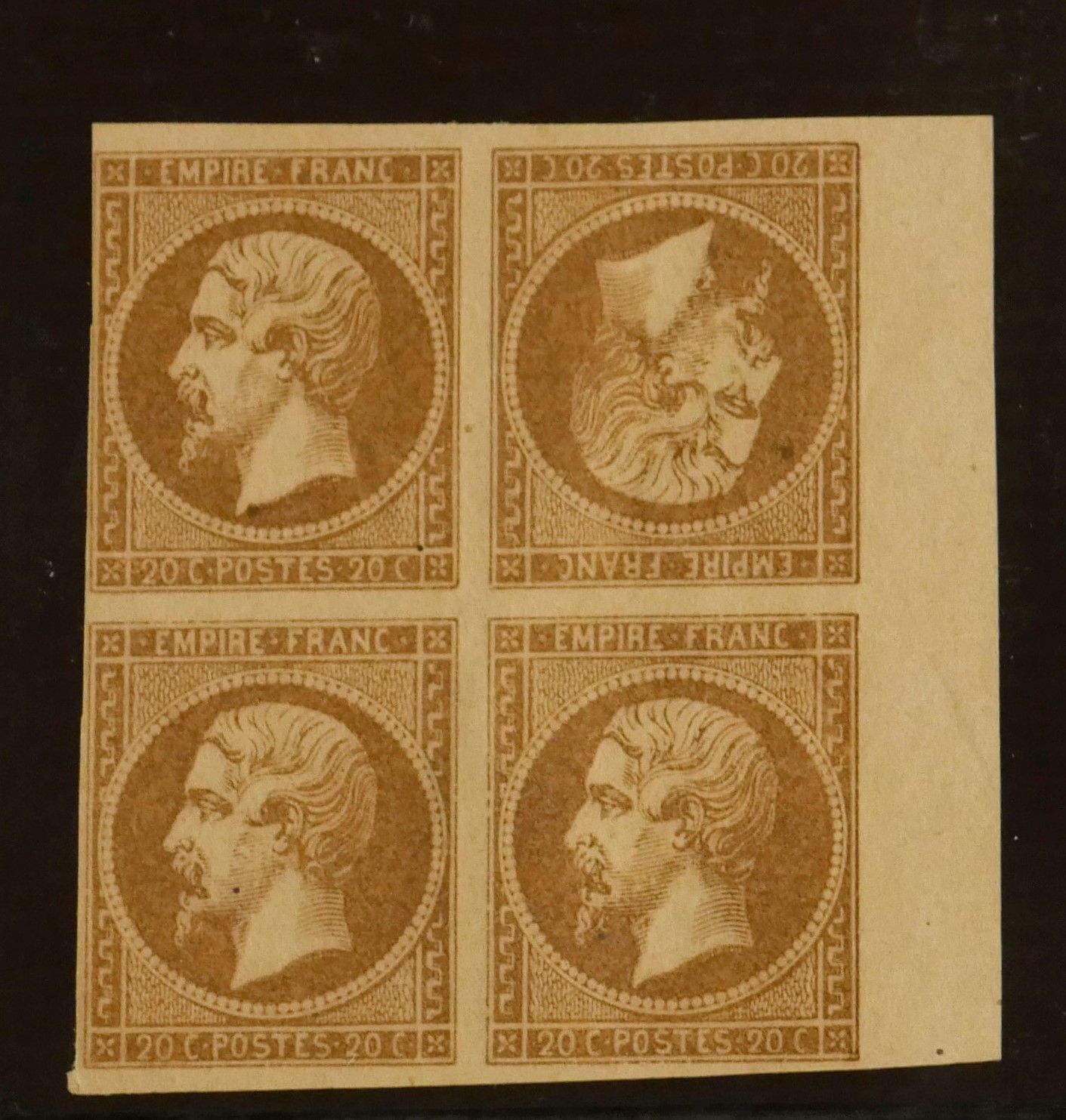 Null FRANCE Emissions de l’Empire 1854 à 1873 : Ensemble de timbres et lettres d&hellip;
