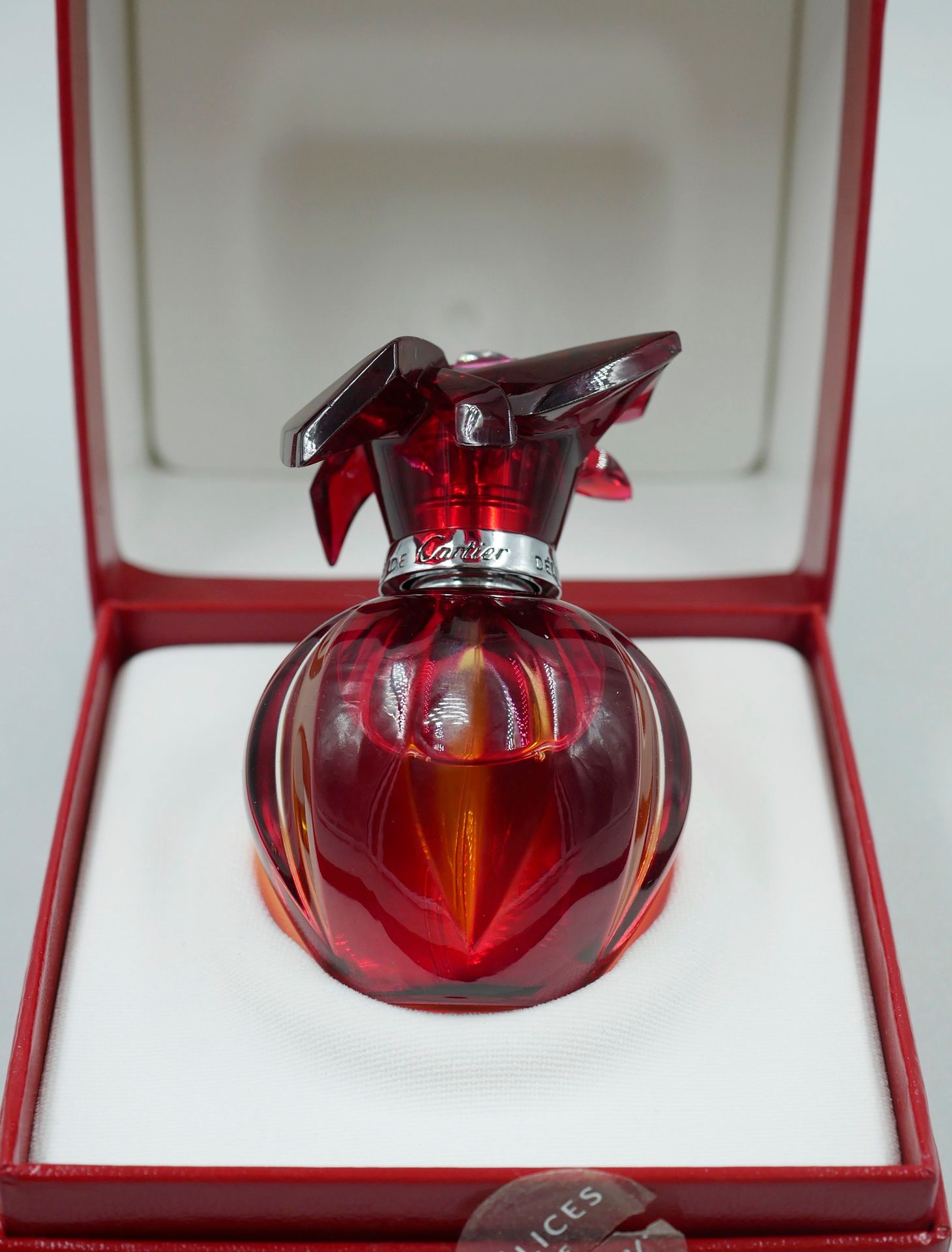 Null CARTIER. 

Perfume "Délices de Cartier". Spray of 30ml. In its box.