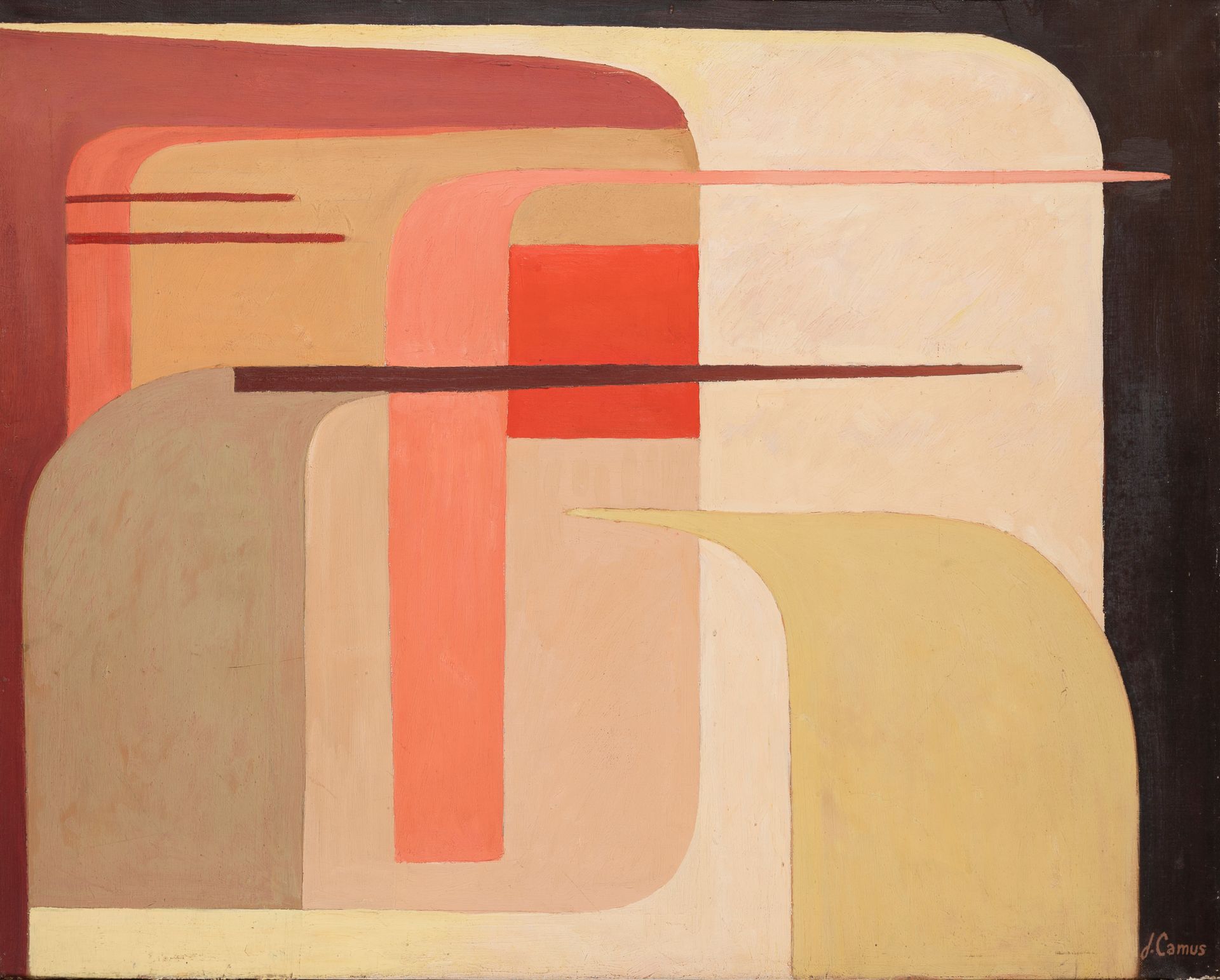 Null Jacques CAMUS (1893-1971)

Composition orangée, 1953

Huile sur toile signé&hellip;