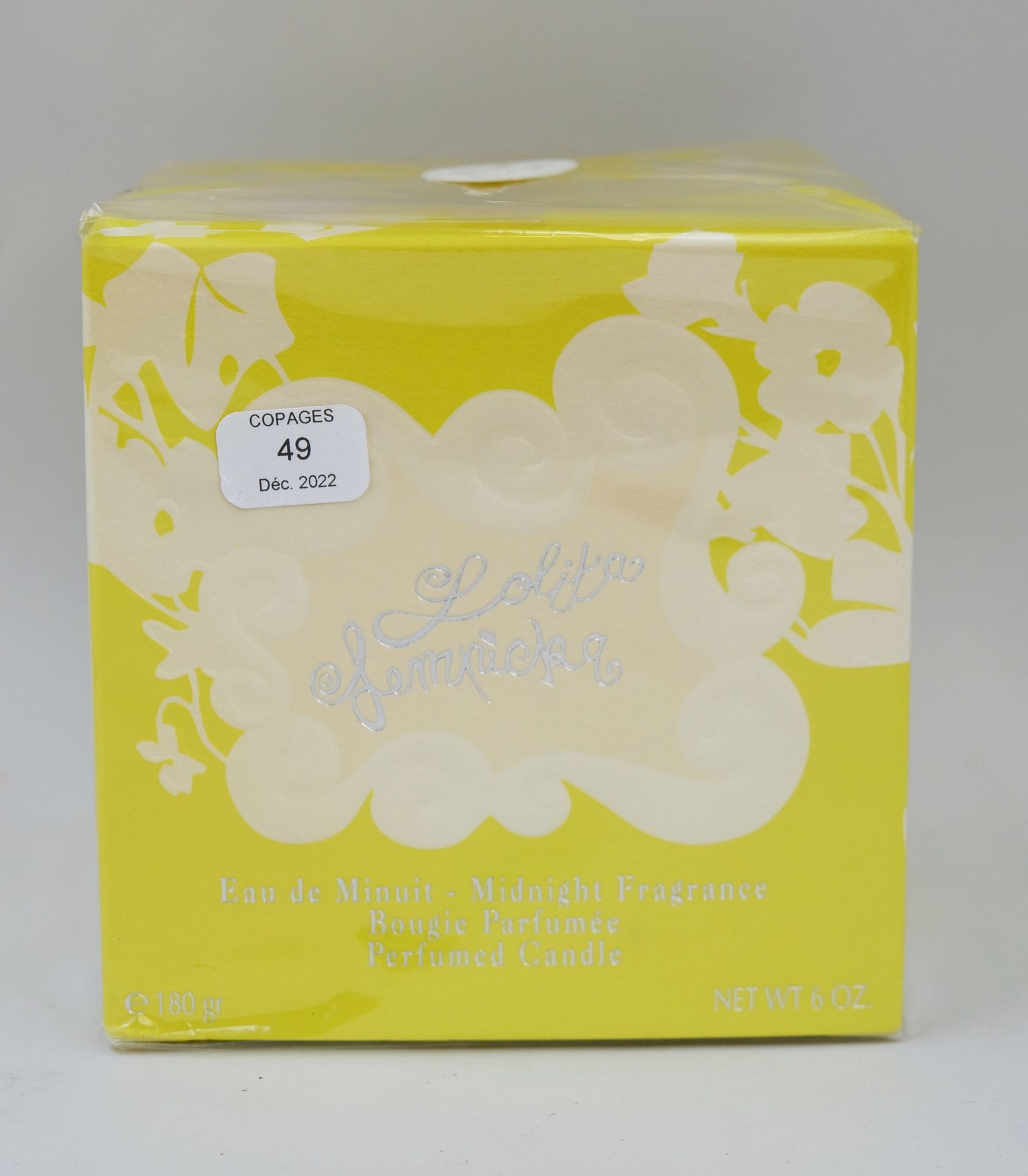 Null LOLITA LEMPICKA

Scented candle, limited edition.