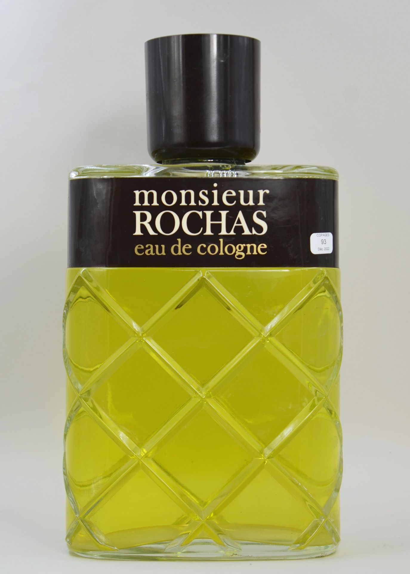 Null ROCHAS "Monsieur Rochas

Botella decorativa de vidrio falsa, con título en &hellip;