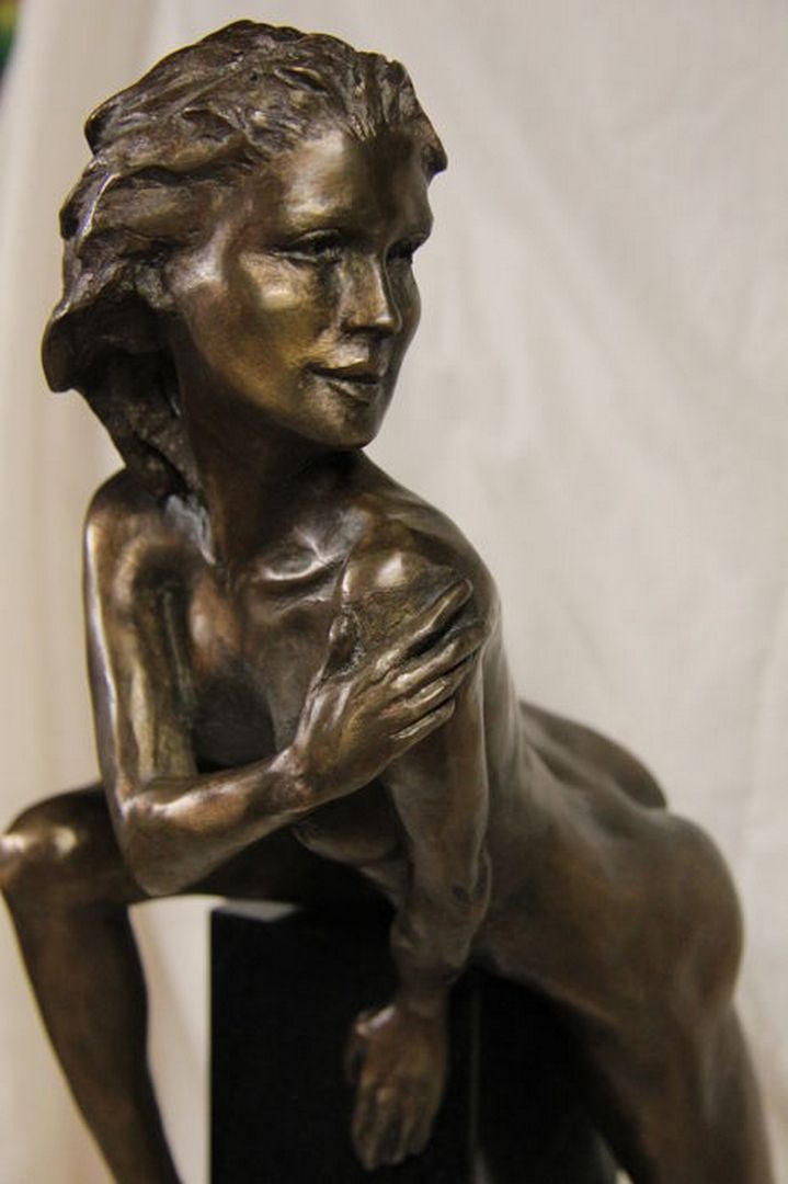 LE CANN "Le rendez vous" Bronze d art, nu féminin comptemporain, numéroté 7/8 ex&hellip;