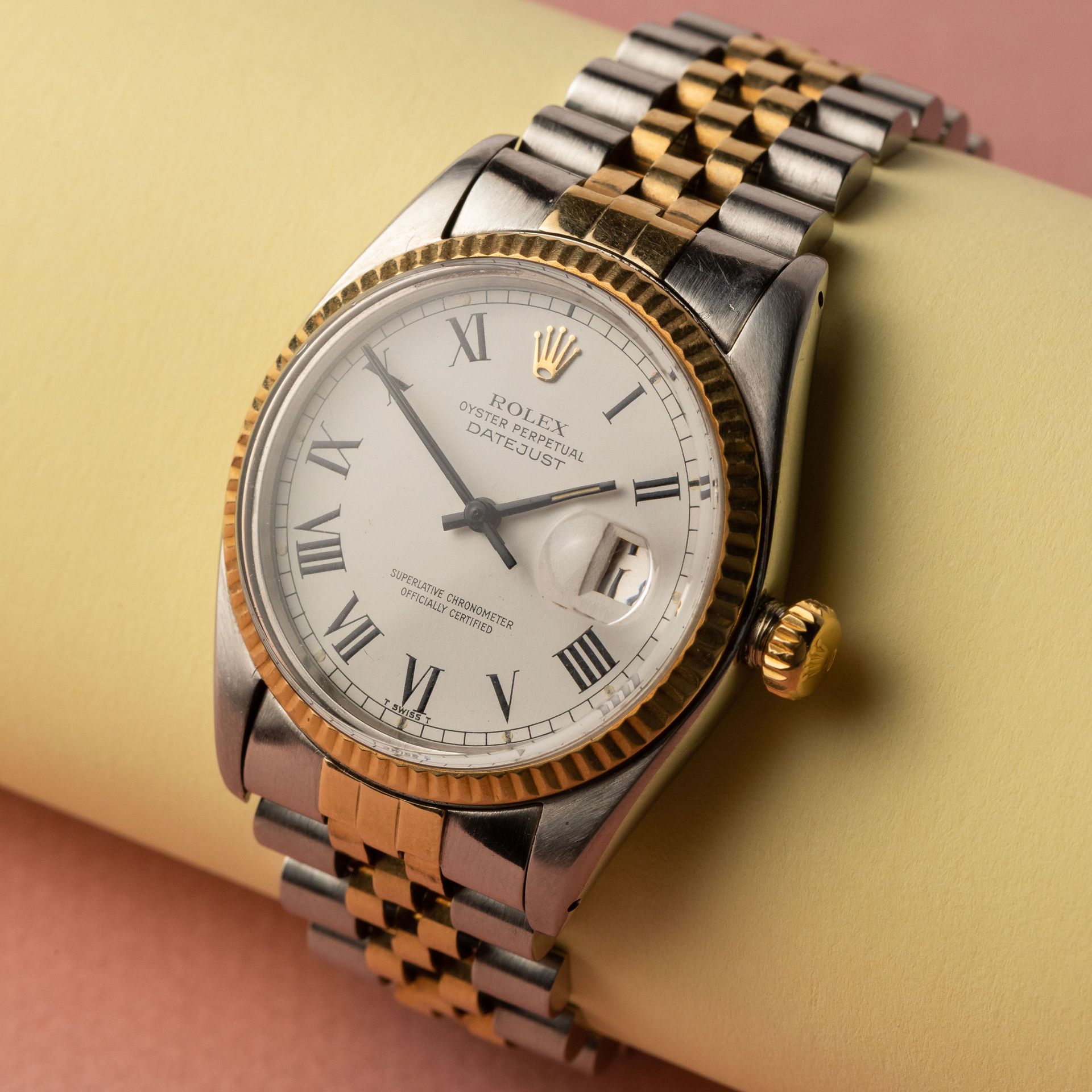 Montre. Rolex Datejust. Bicolor. 36 mm. 1979. Rolex Datejust watch. Two colour 3&hellip;