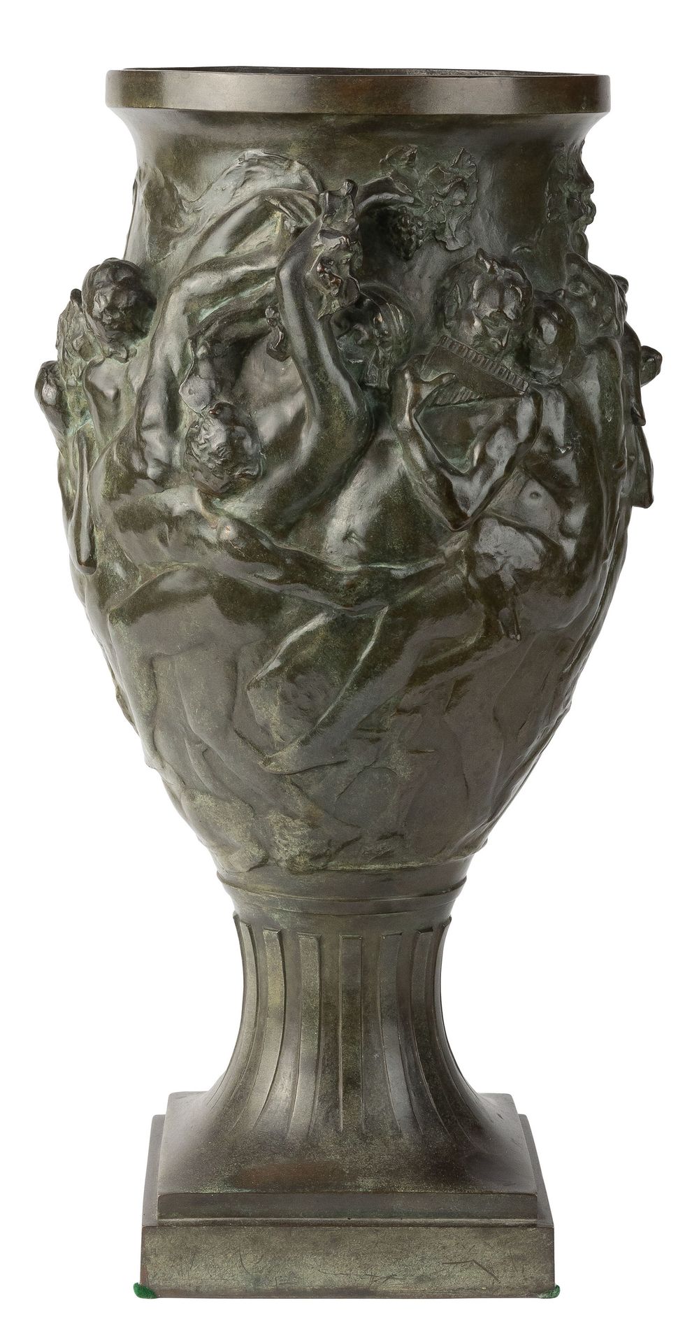 GODEFROID DEVREESE (1861-1941) Vase. 1893. 


Epreuve en bronze à patine vert fo&hellip;