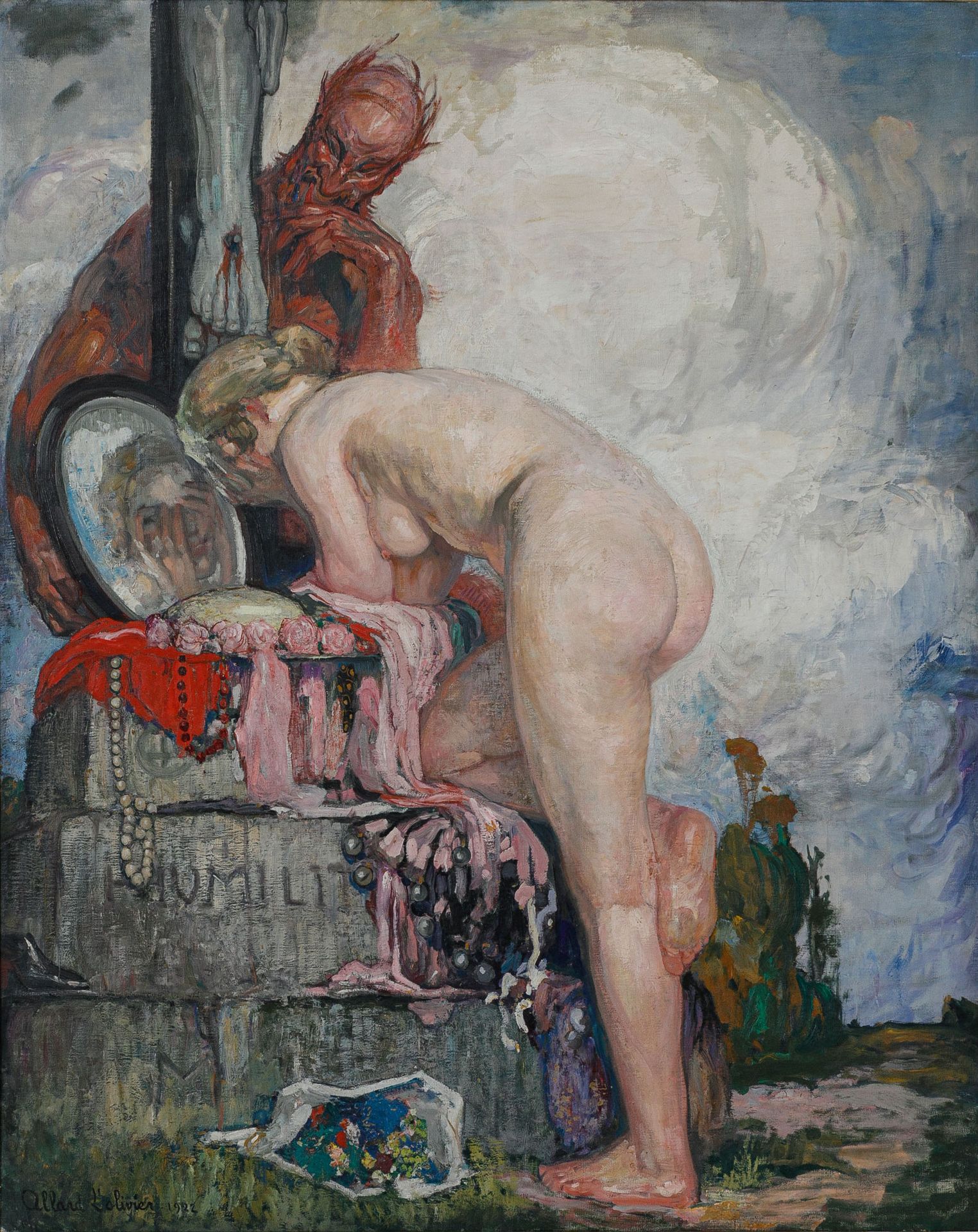 Fernand Allard L'olivier (1883-1933) 'L'Humilité', 1922.


Toile.


Signée et da&hellip;