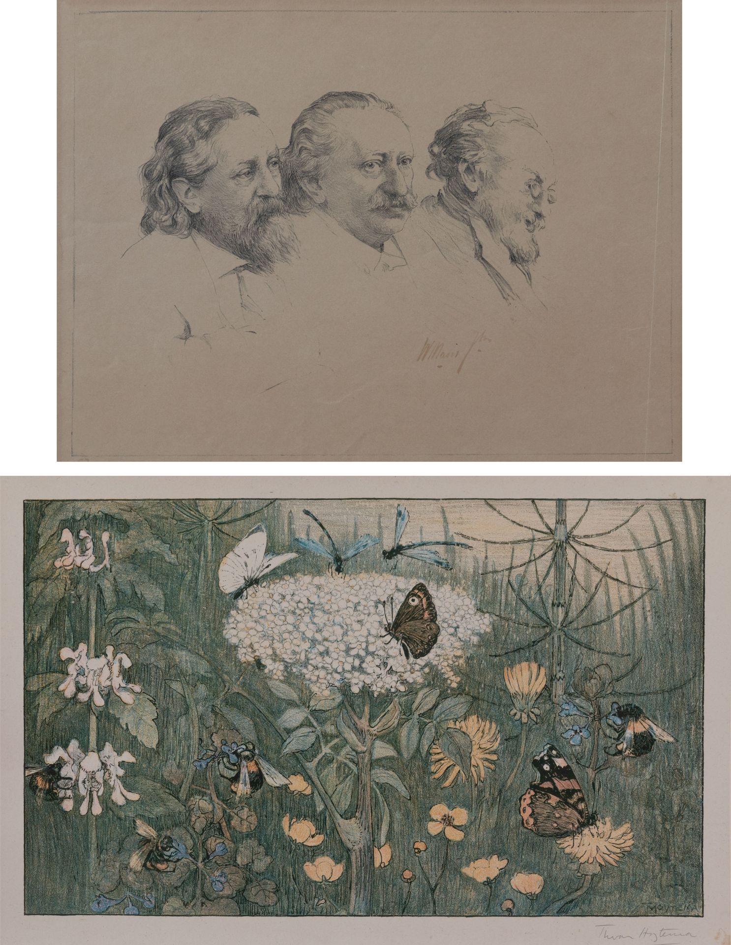 WILLEM MATTHIJS MARIS (1872-1929) 马里斯三兄弟。


日本纸上的石版画。有签名和编号的。隔离的。


垫底。


附：西奥-范&hellip;