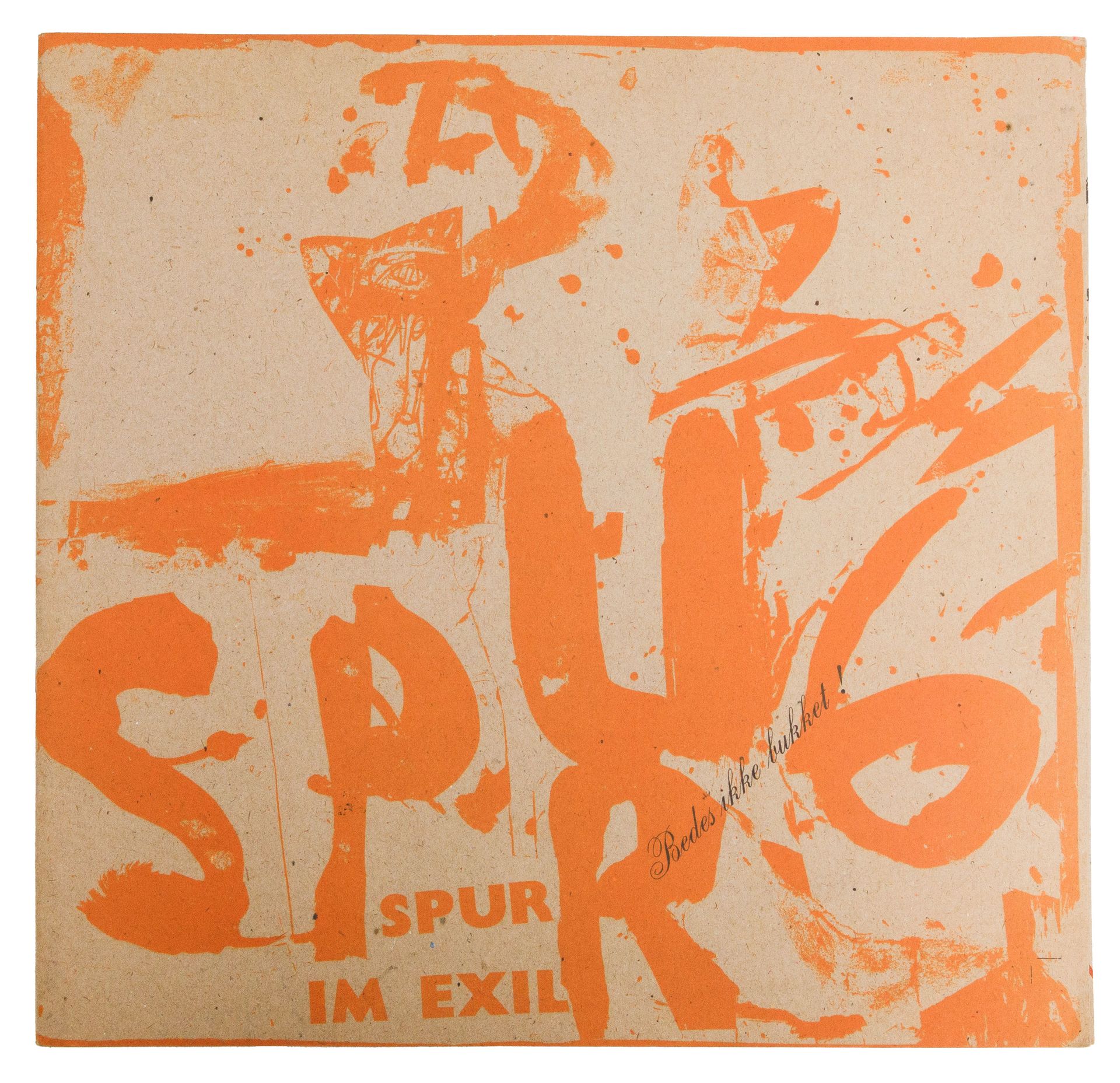 SPUR IM EXIL. München, Gruppe Spur, 1961. In-4°. Agrafé sous couverture original&hellip;