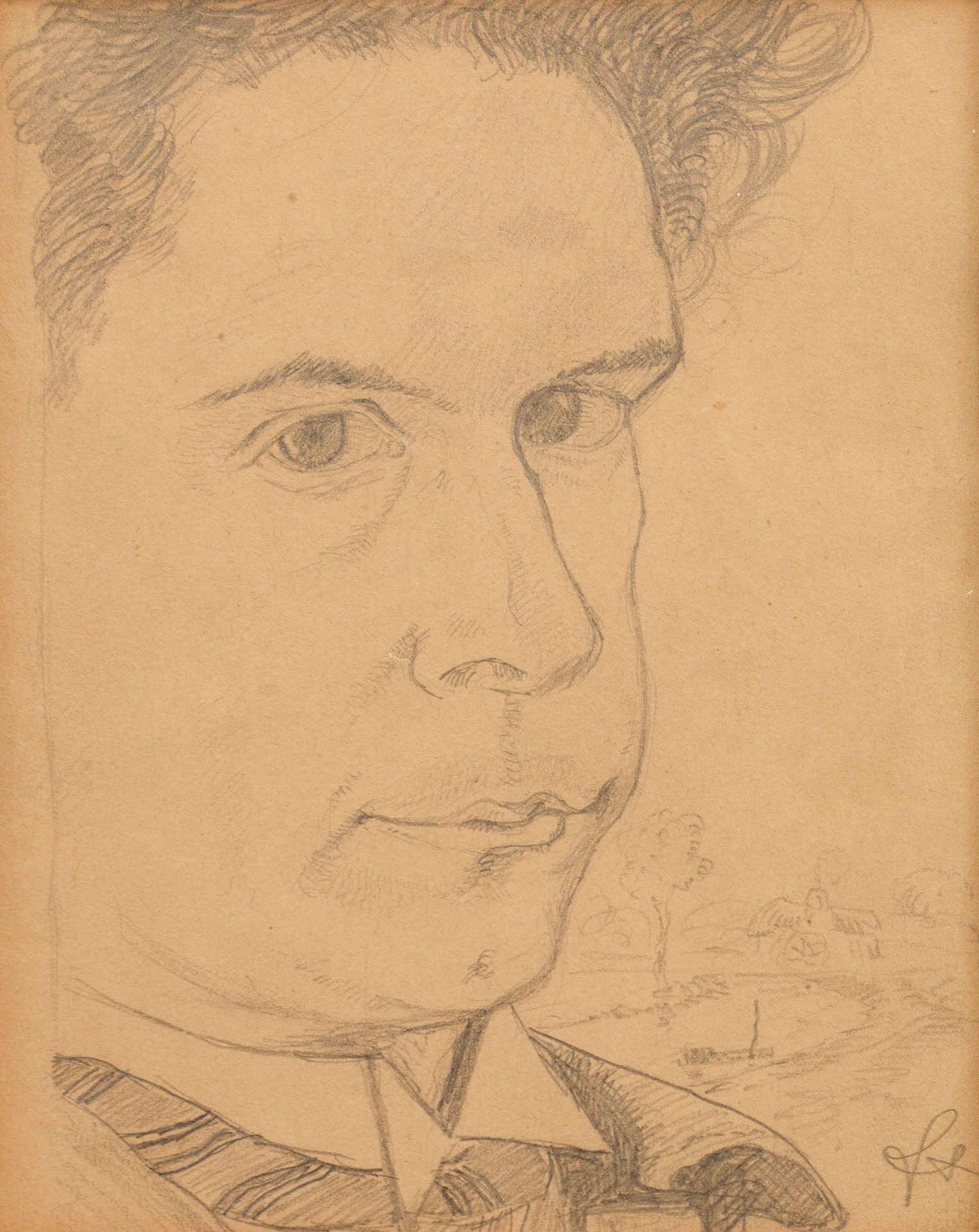 FELIX TIMMERMANS (1886-1947) Autoportrait. 


Mine de plomb. Monogrammé. 


Enca&hellip;