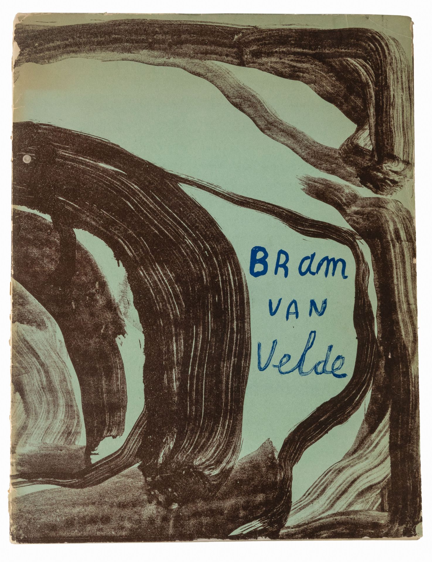 (Van Velde) Bram Van Velde. Genève, Galerie Krugier, 1962. In-4 en feuilles de [&hellip;