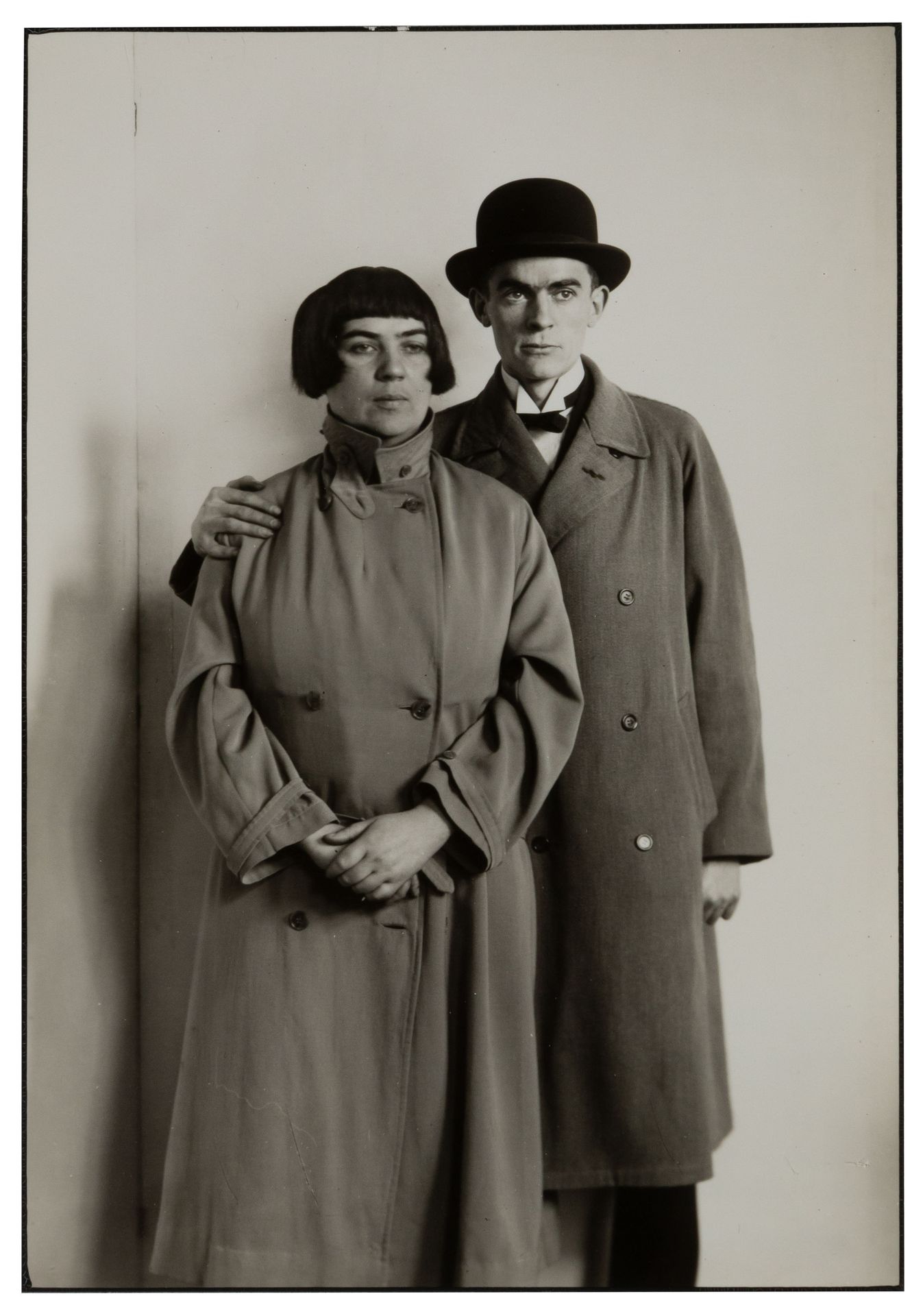 AUGUST SANDER (1876-1964) 'Malerpaar' (Marta Hegemann and Anton Räderscheidt), c&hellip;