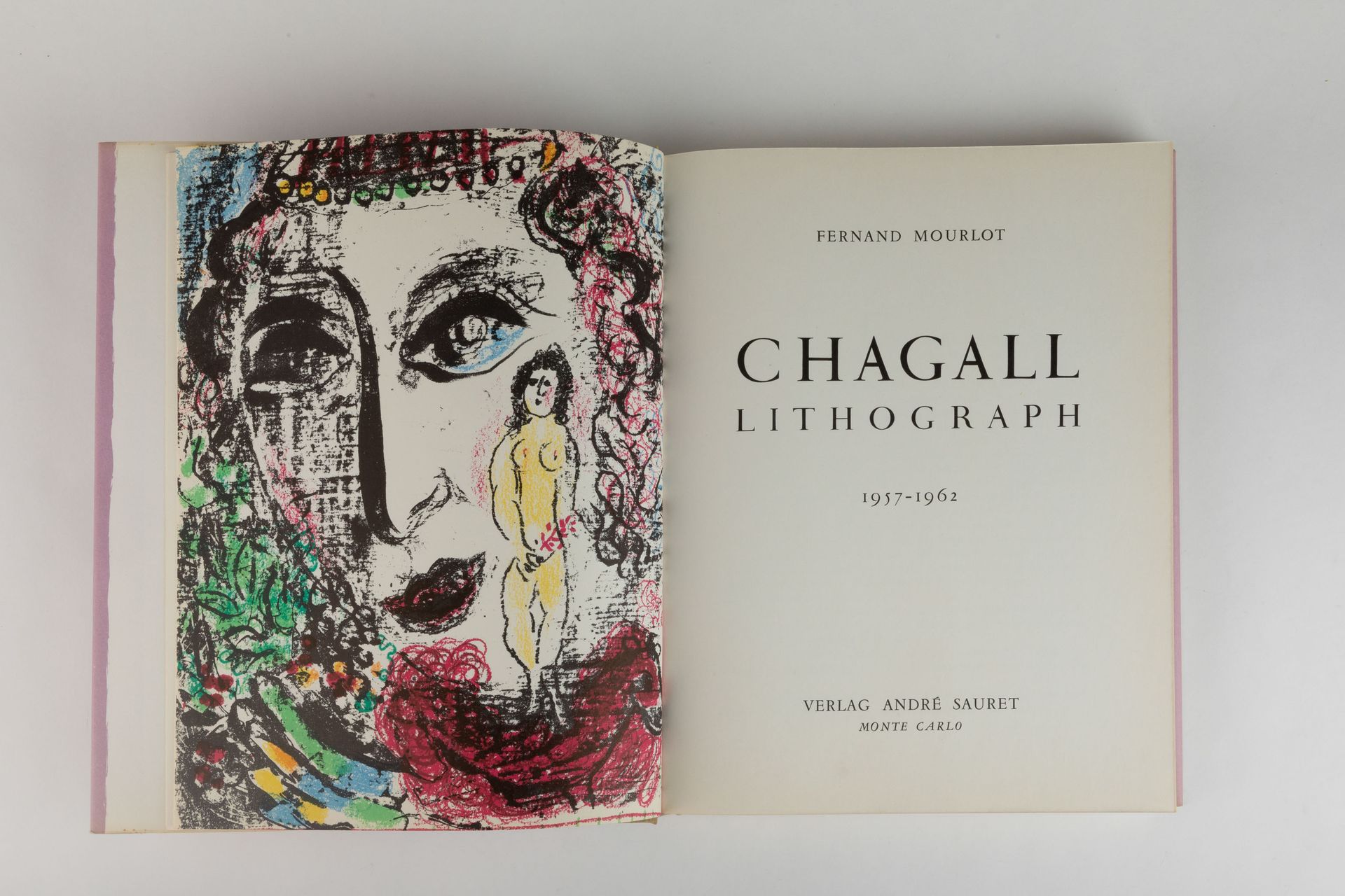 (Chagall) Fernand Mourlot, Chagall lithograph II, 1957-1962. Monte-Carlo, Verlag&hellip;