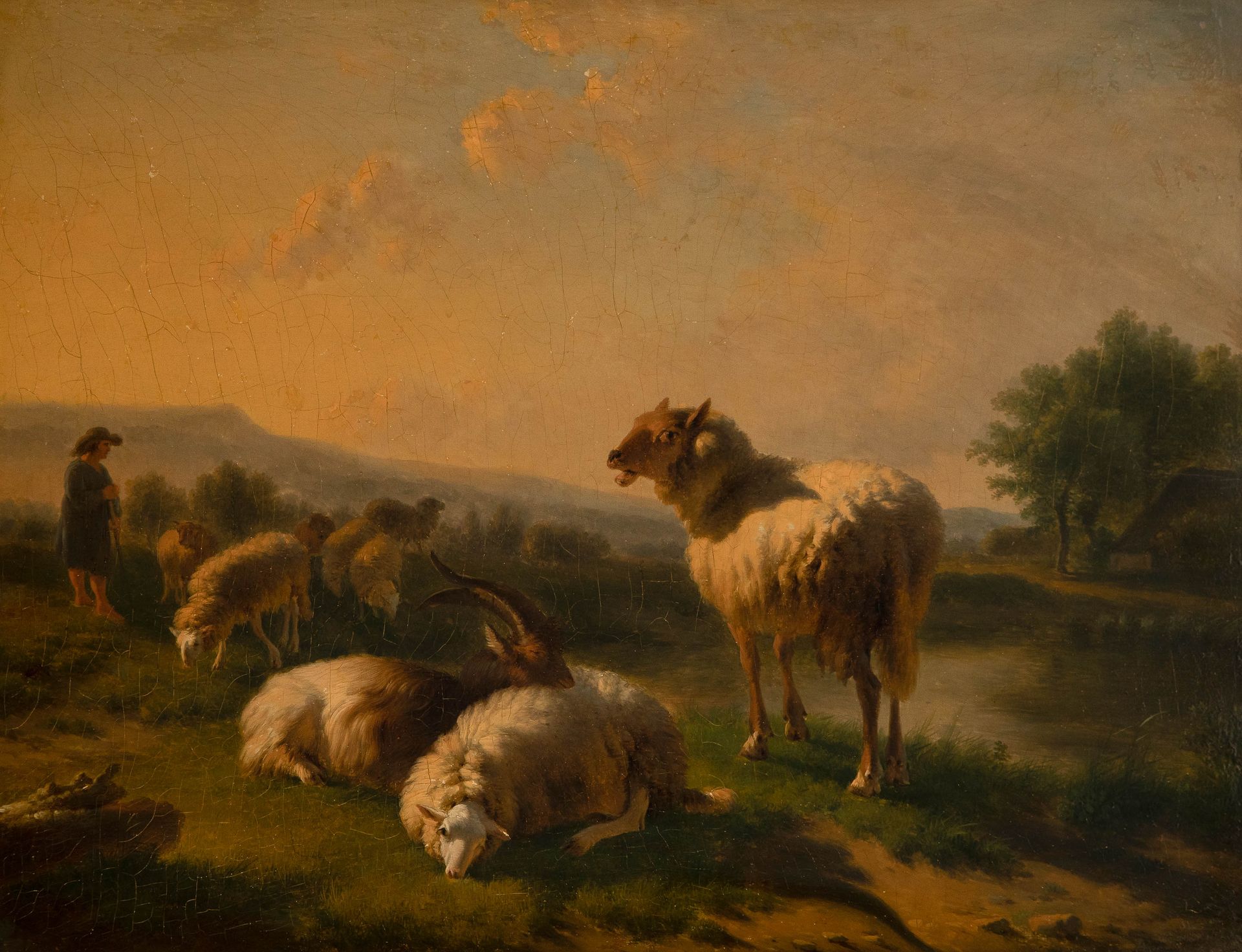 BALTHAZAR OMMEGANCK (1755-1826) (circle)


Shepherds and sheep in a Southern lan&hellip;