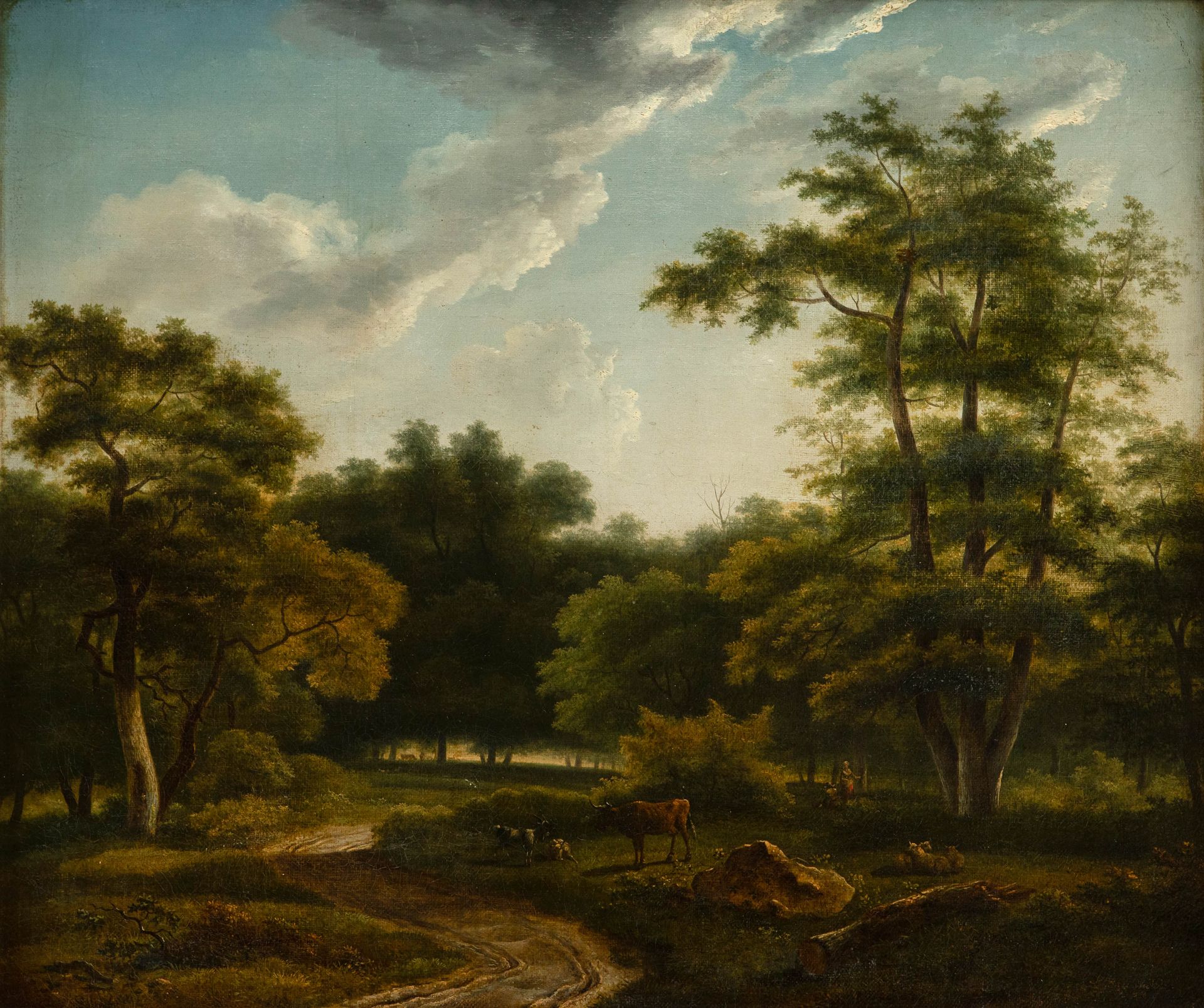 MARINUS ADRIANUS KOEKKOEK (1807-1868) (to be attributed to)


Wooded landscape w&hellip;