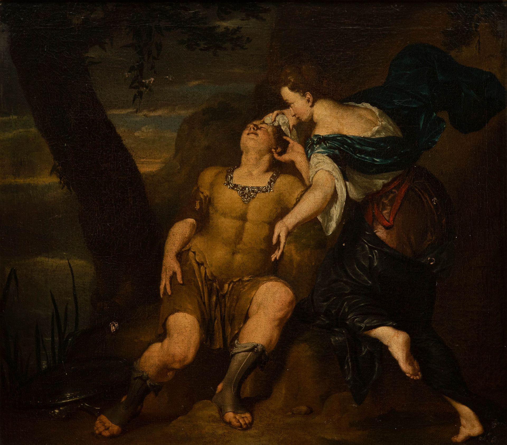 ANONIEM / ANONYME circa 1700 Venus and Adonis. 


Canvas (relined). 


School of&hellip;