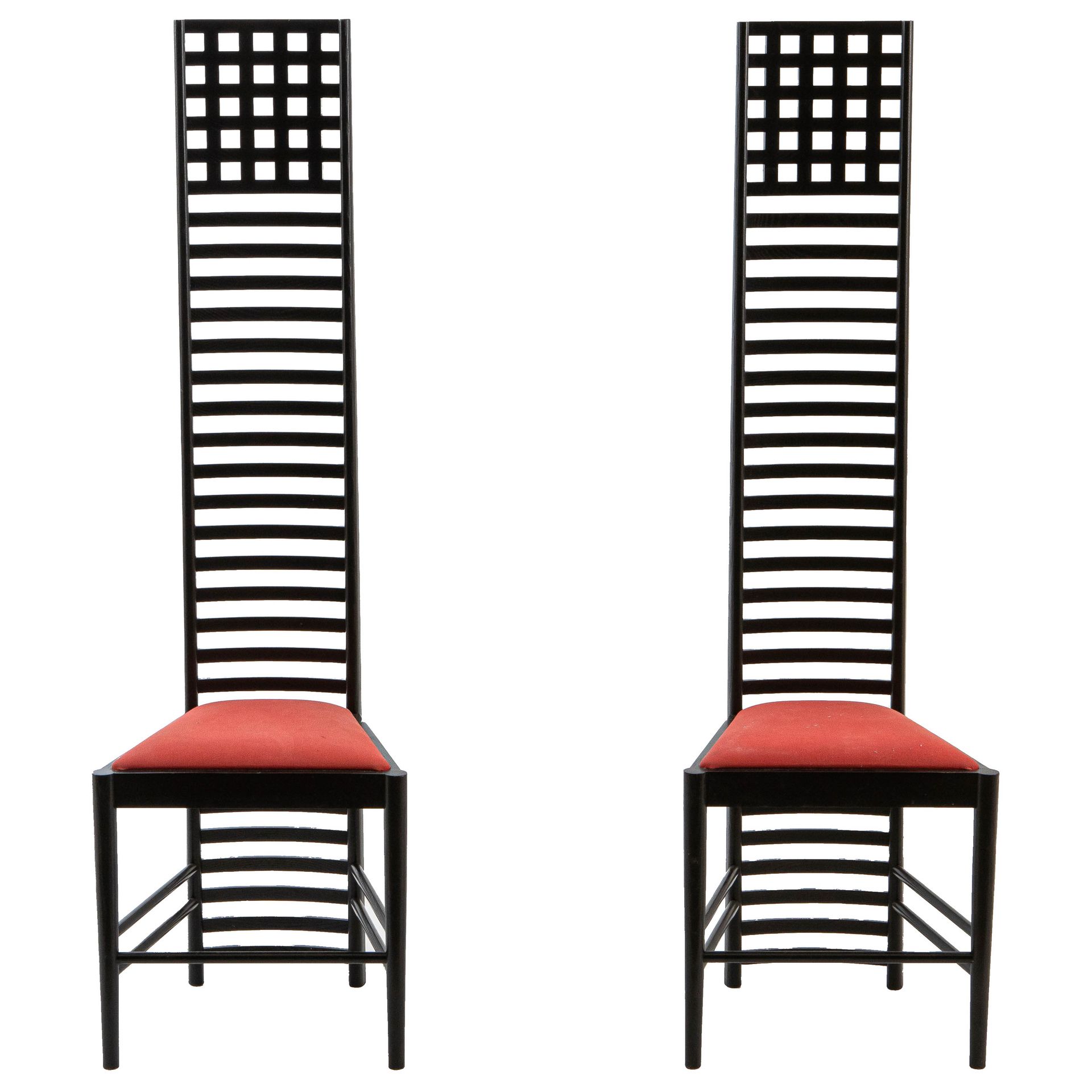 CHARLES RENNIE MACKINTOSH (1868-1928) (copie of)


Pair of Ladder chairs, model &hellip;