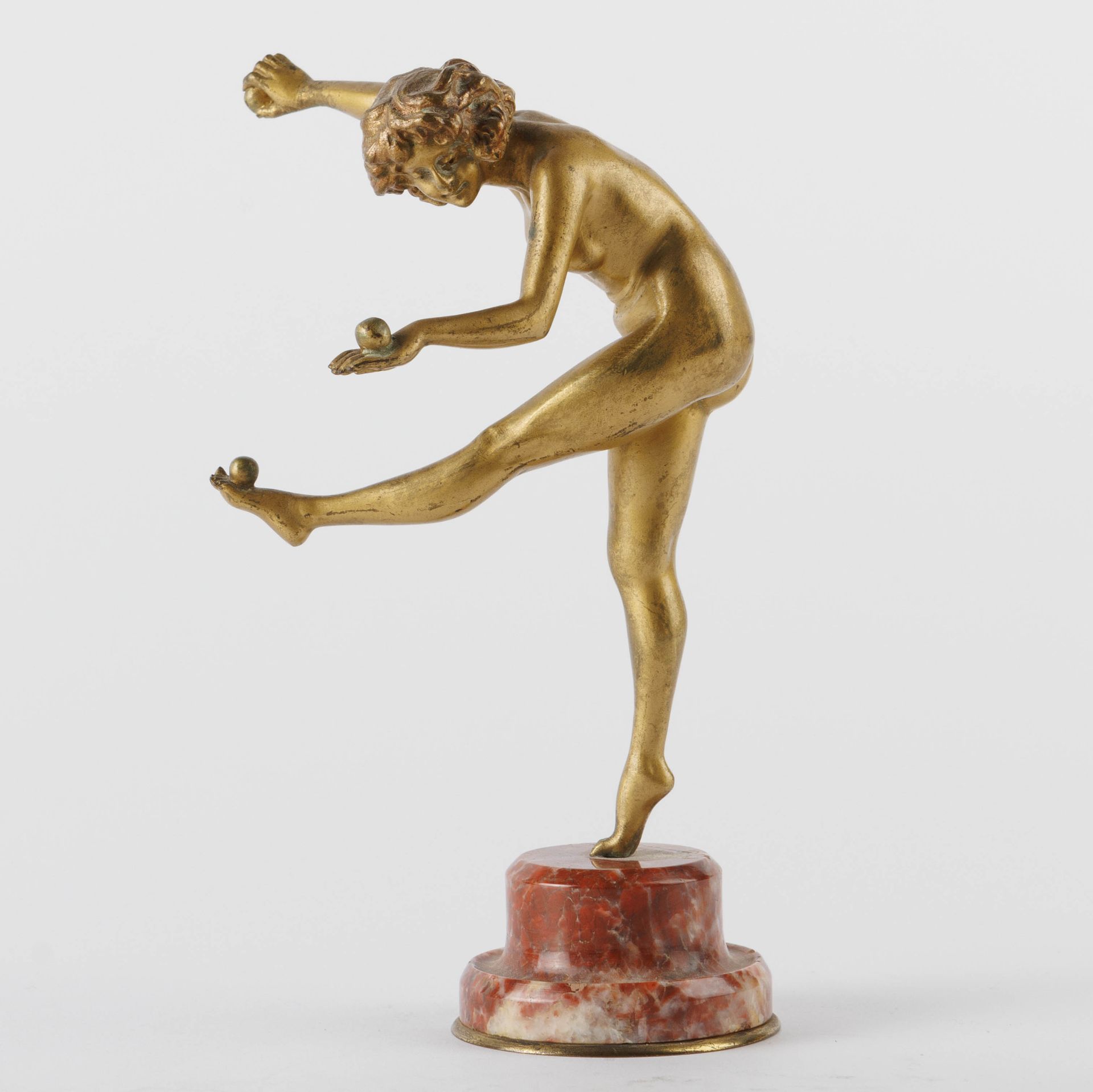 CLAIRE COLINET (1880-1950) 'La jongleuse', c. 1925.
Fonte d'édition d'époque en &hellip;