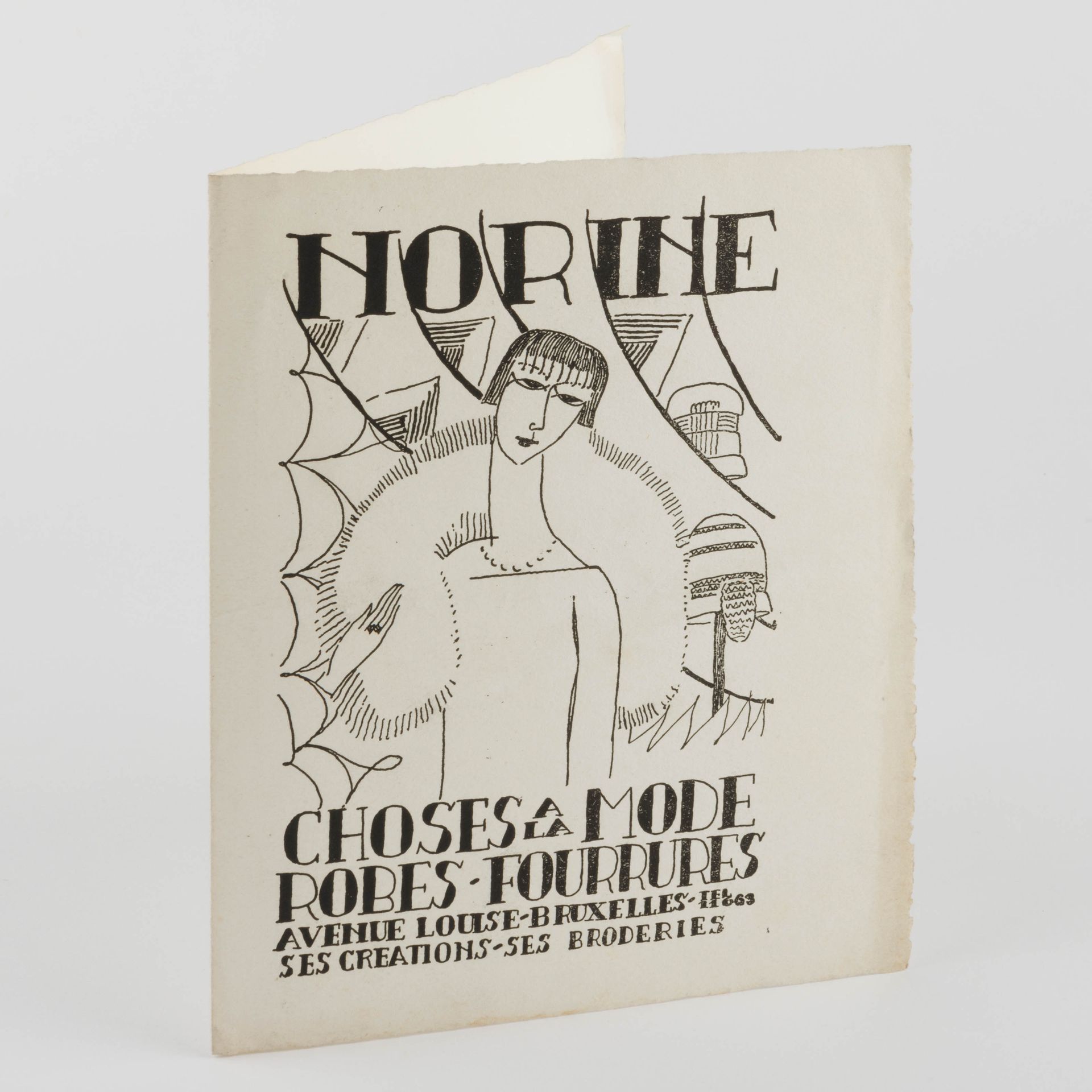 LEON DE SMET (1881-1966) 'Norine/ Choses à la Mode/ Robes - Fourrures', 1924-25.&hellip;
