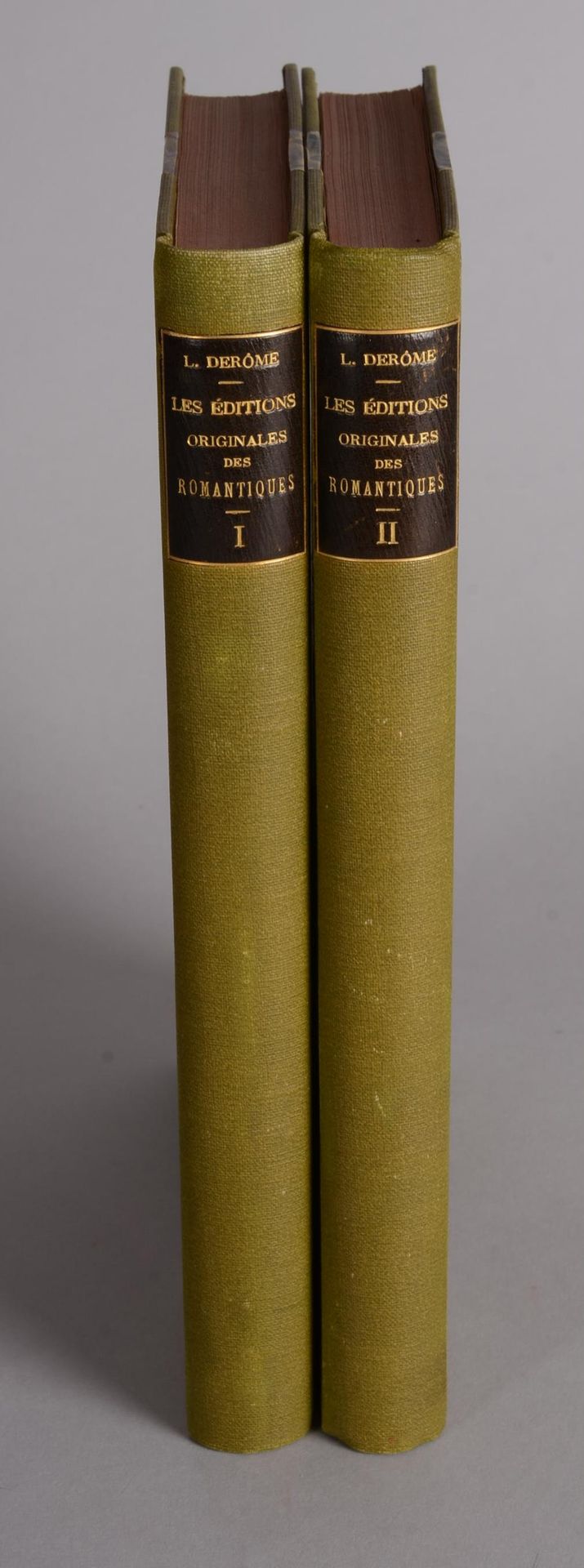 DERÔME Léon 德鲁姆-莱昂（DERÔME Léon



 罗马人的原始版本



巴黎，Rouveyre，sd [1887]，2卷。



 大8开&hellip;