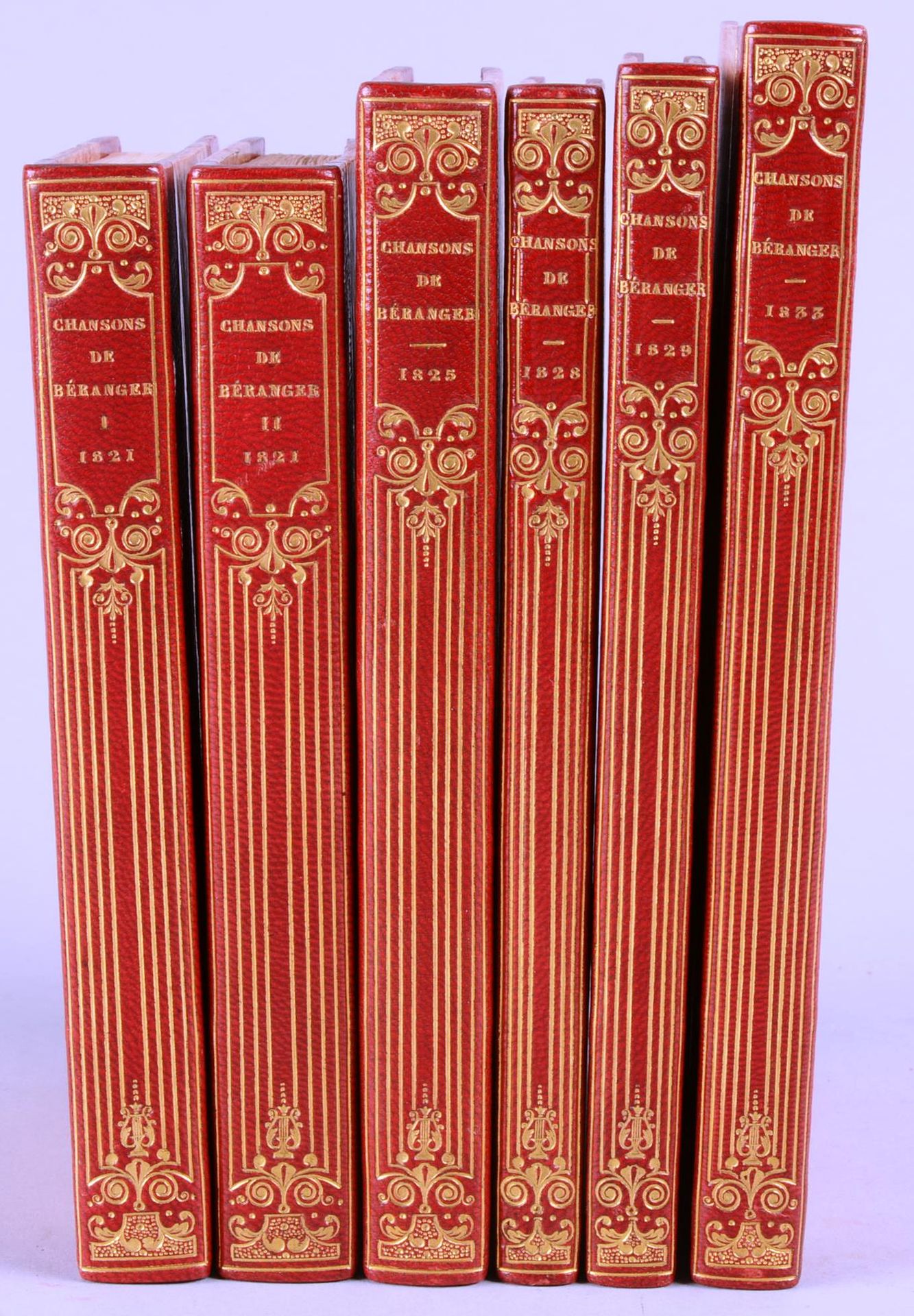 BÉRANGER Pierre-Jean de BERANGER Pierre-Jean de



Set of 6 volumes of Songs



&hellip;