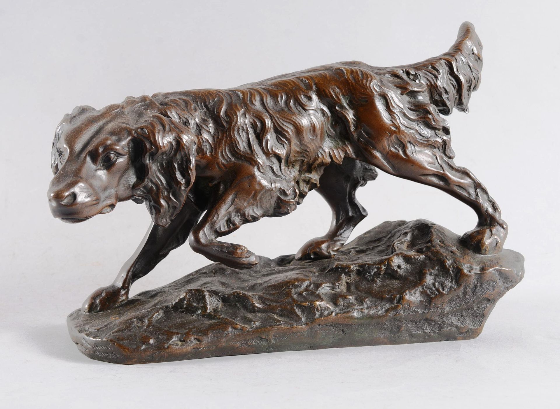 N.Weickmans. Epagneul N.Weickmans.

"Spaniel"

Bronze signed and dated 1927.

Si&hellip;