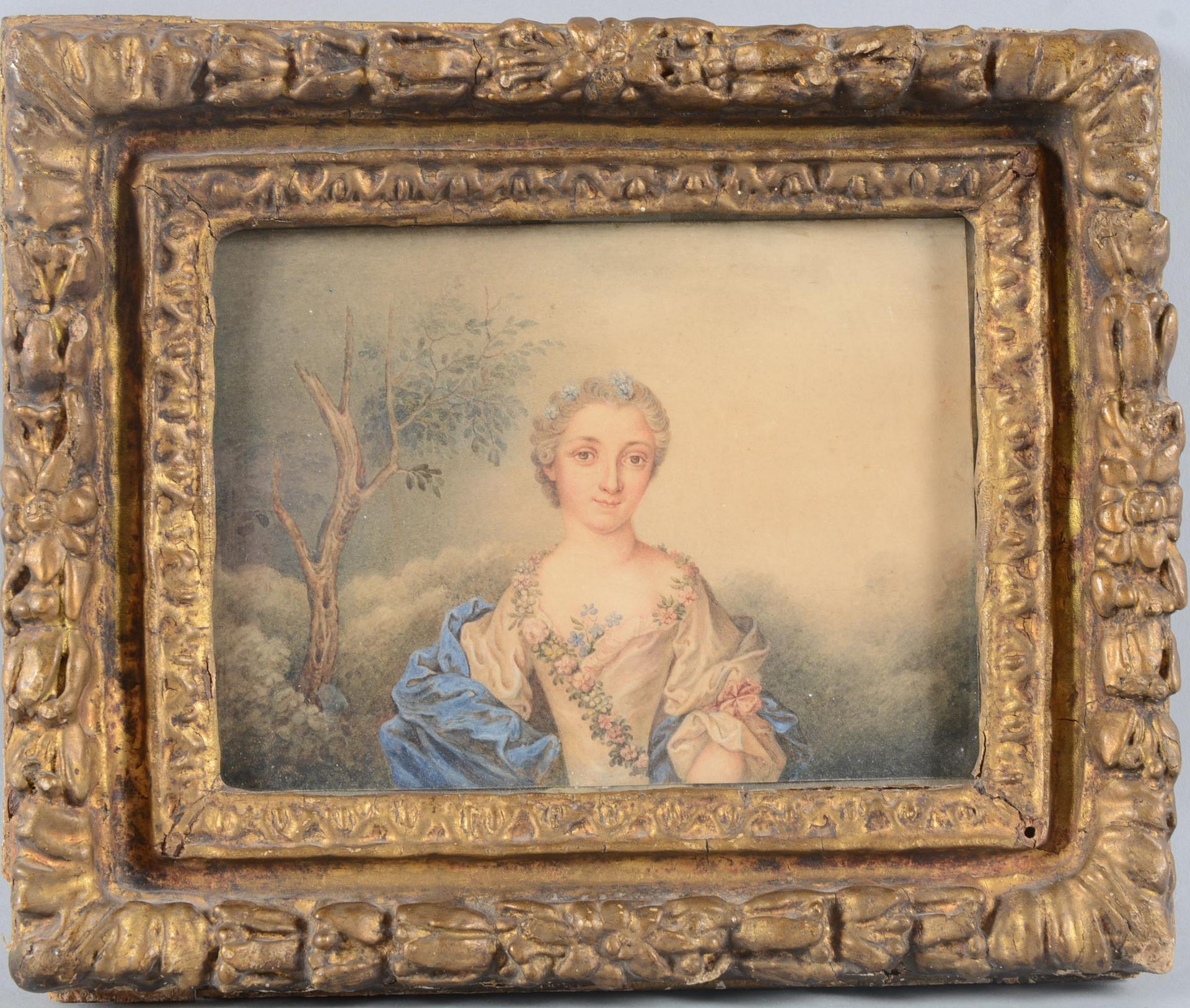 École FRANÇAISE du XVIIIe siècle 18世纪的法国学校，JEAN的追随者

马克-纳蒂埃（巴黎，1685-1766年）的女人画像
&hellip;