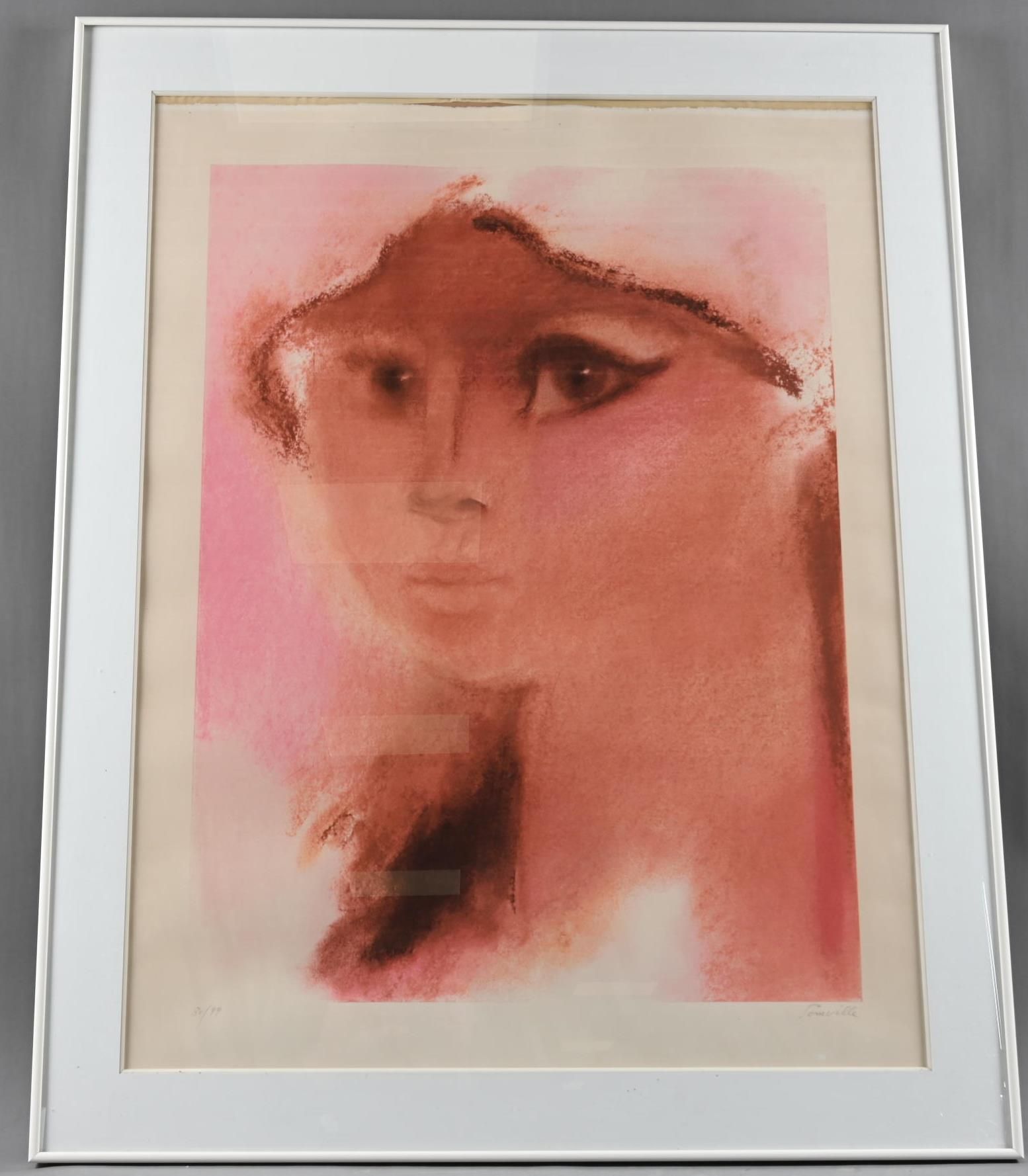 Roger SOMEVILLE Lithographie Roger SOMEVILLE ( 1923 - 2014 )

"Gesicht"

Farblit&hellip;