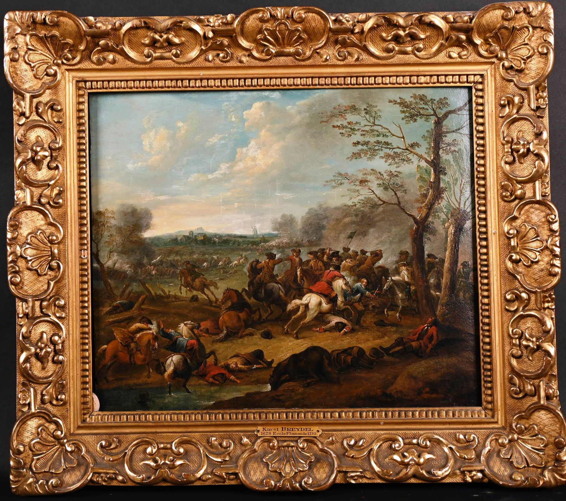 KAREL BREYDAEL (1678-1733) KAREL BREYDAEL (1678-1733)

"Scènes de bataille" 

Pa&hellip;