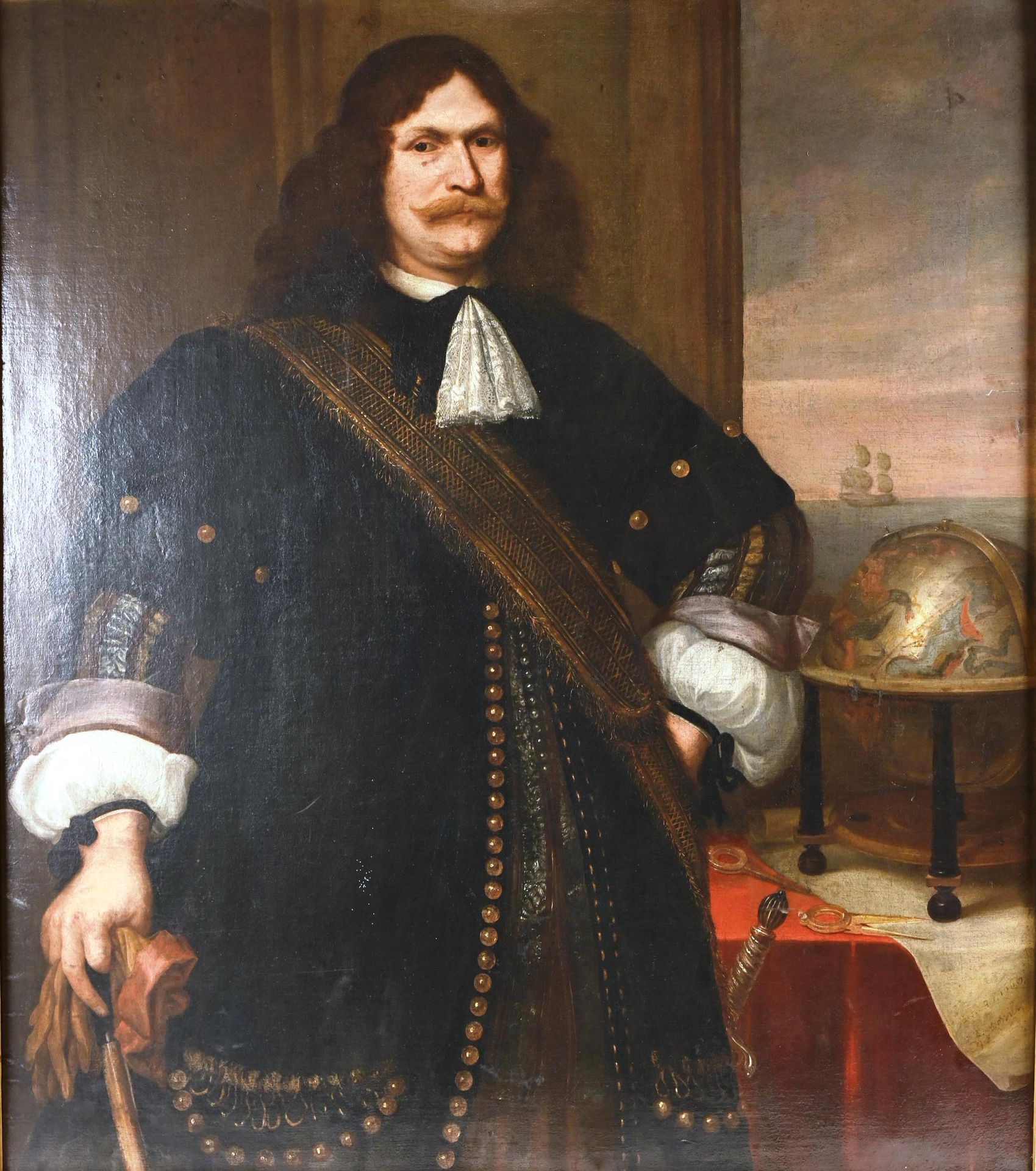 " Lieutenant-Amiral Art van Ves?" Dutch school of the XVIIth century.

"Lieutena&hellip;