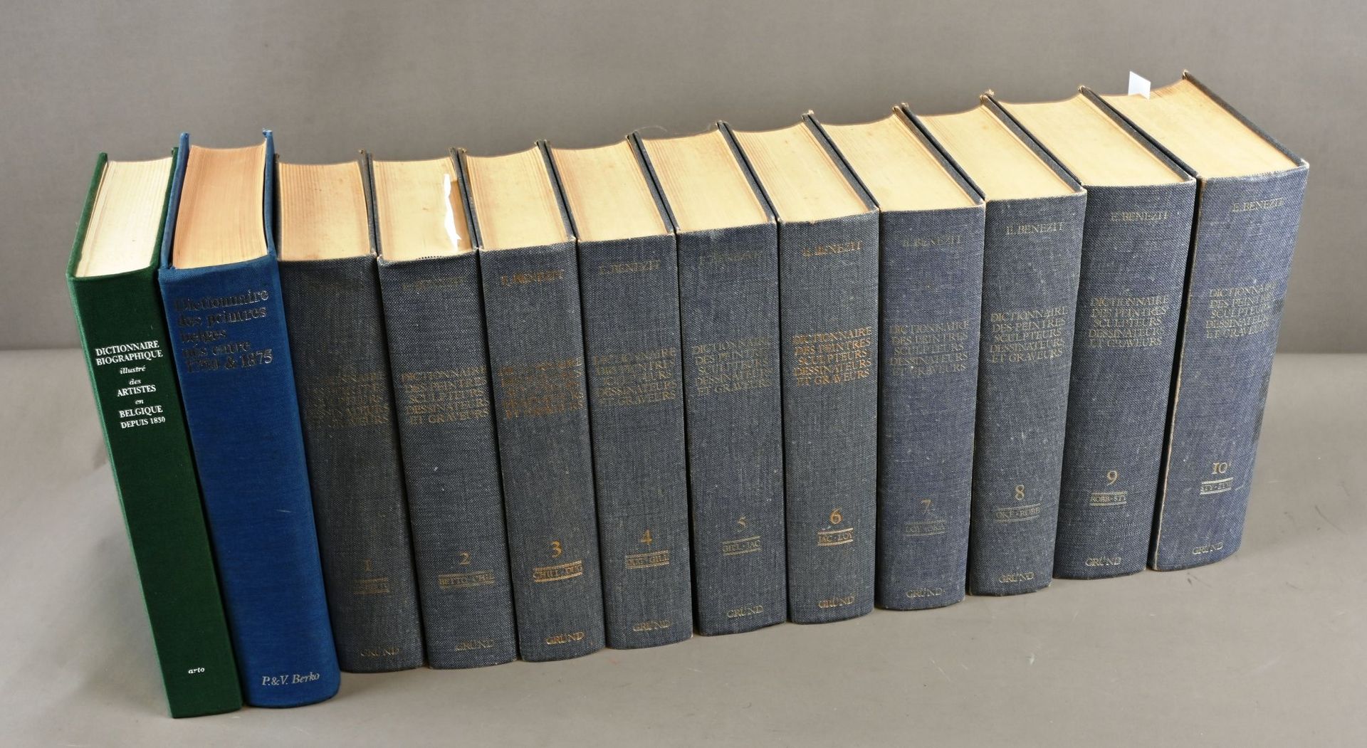 BENEZIT 10 volumes et 2 divers BENEZIT Dictionnaire des peintres, sculpteurs, de&hellip;
